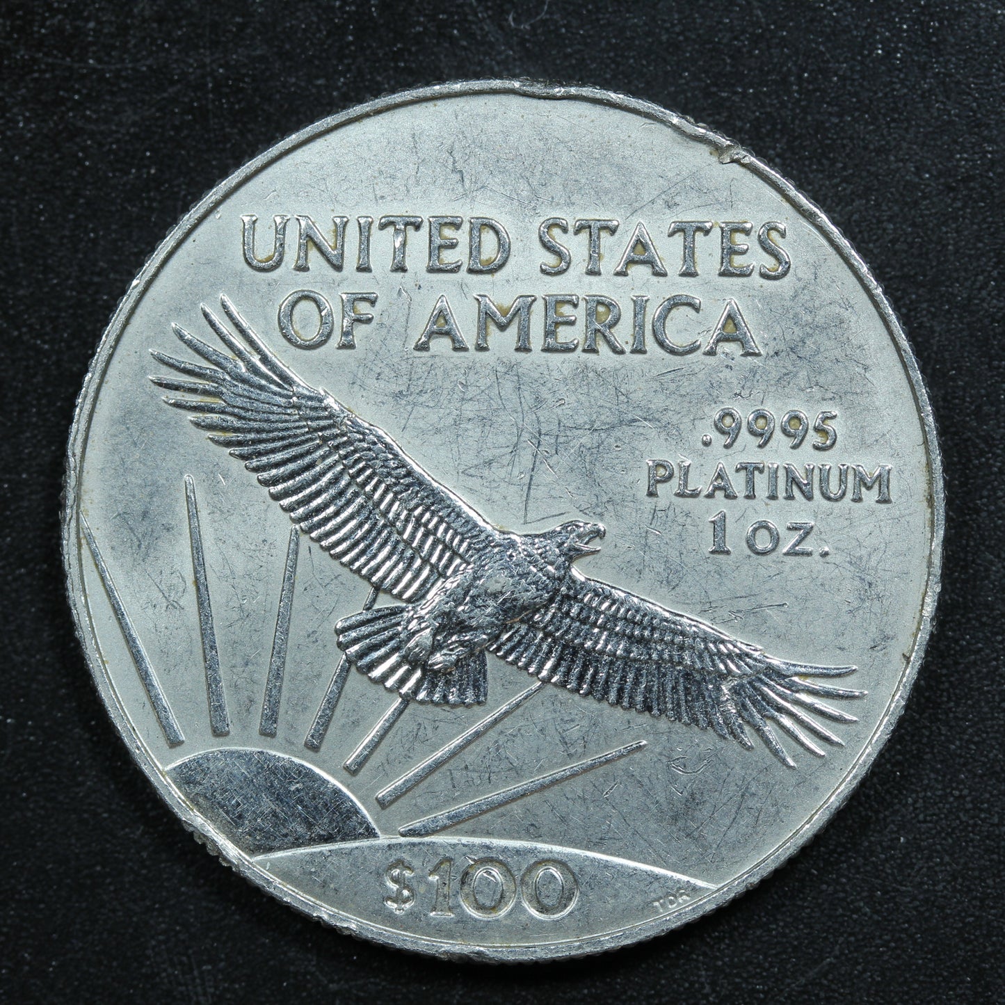 1998 1 oz $100 Platinum American Eagle Bullion Coin - See Pics