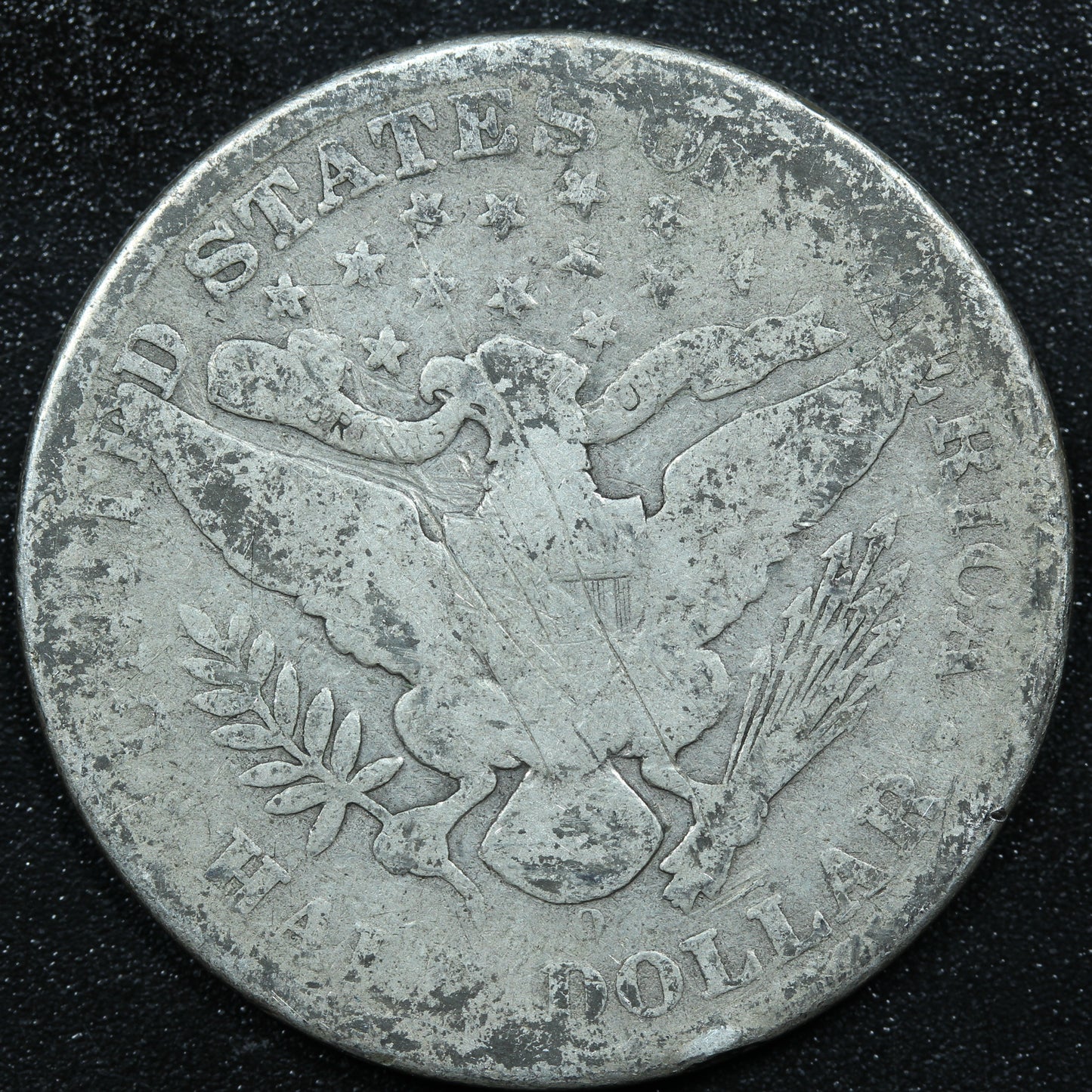 1908 O Barber Silver Half Dollar - New Orleans