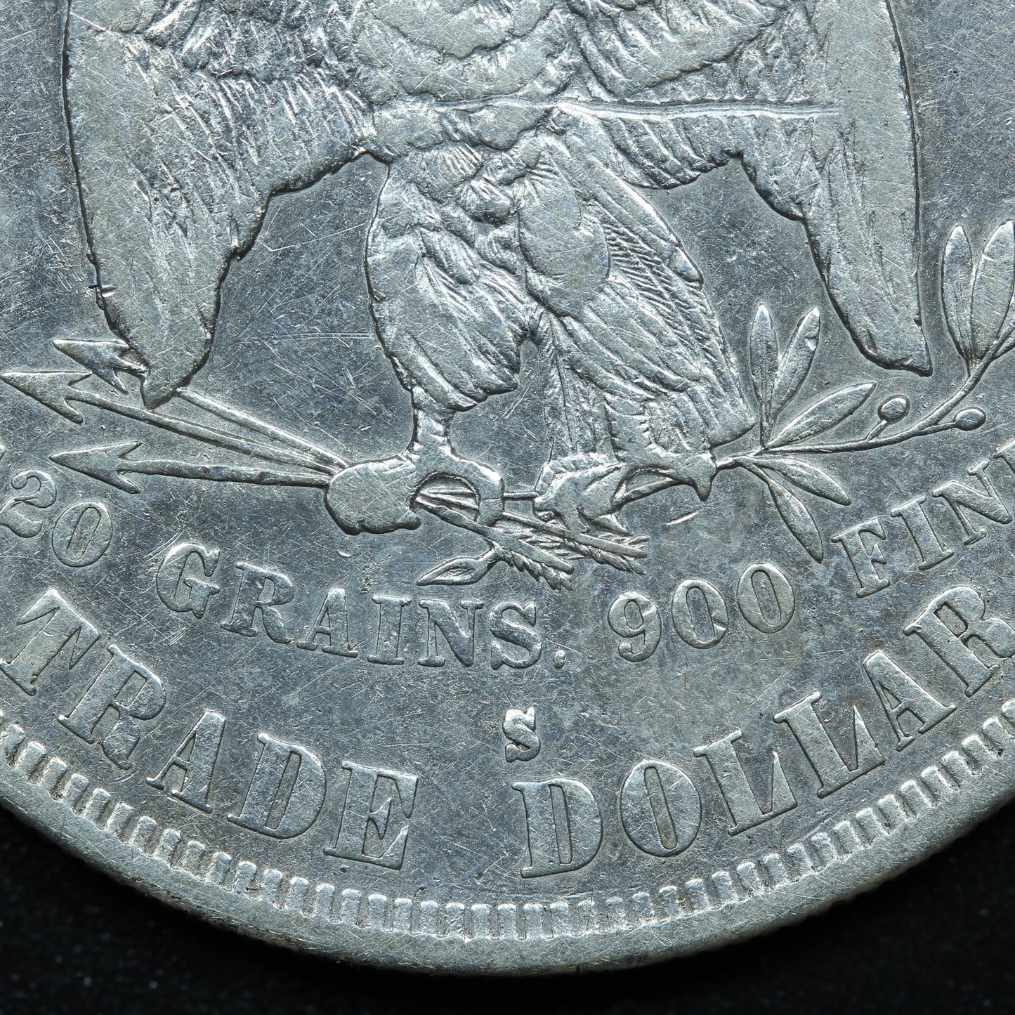 1878 S US Trade Dollar Nice Condition San Francisco