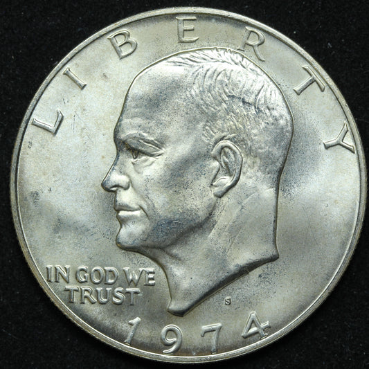 1974 S Eisenhower Uncirculated Silver Dollar