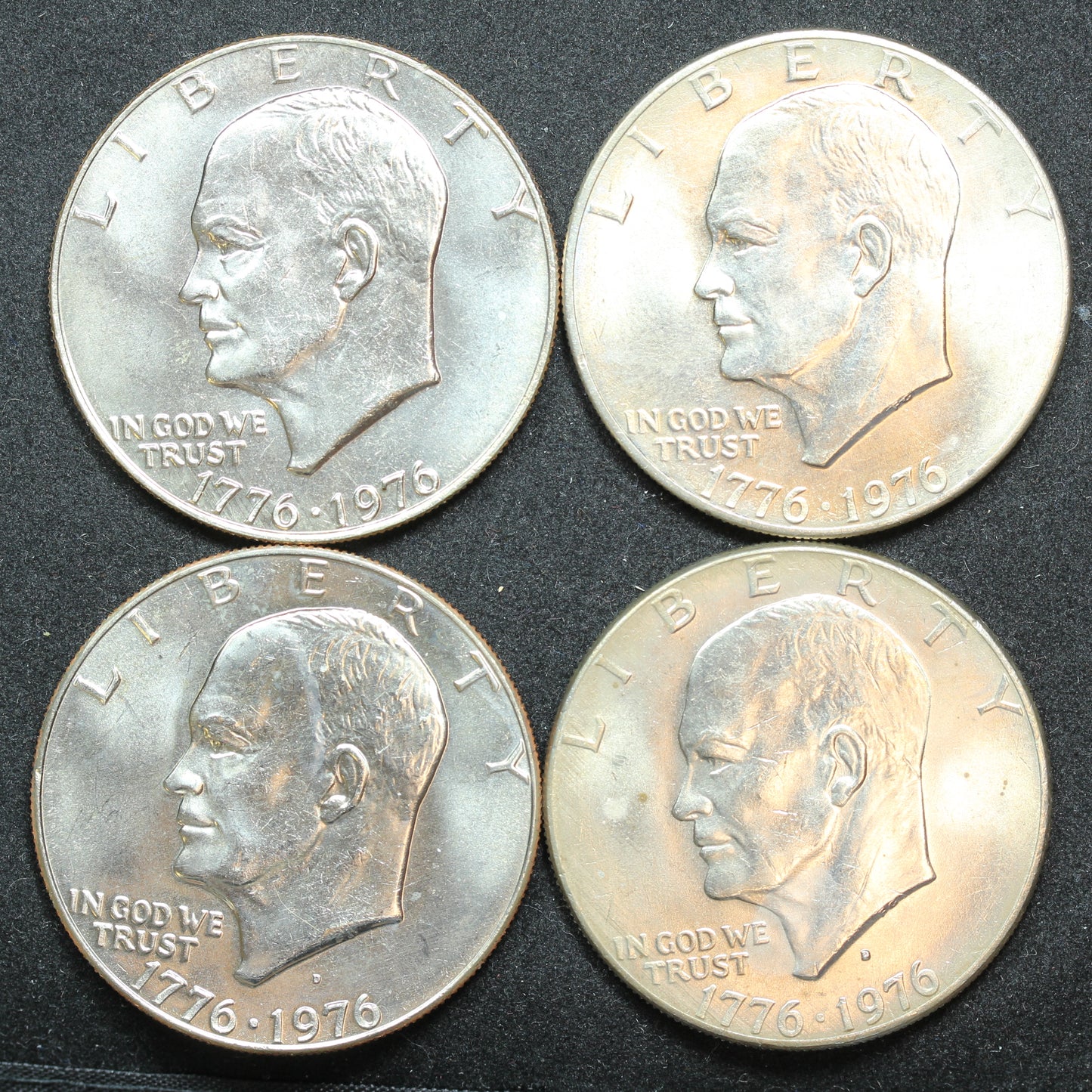 Eisenhower 16 Coin Type Collection Very Good Condition Coins