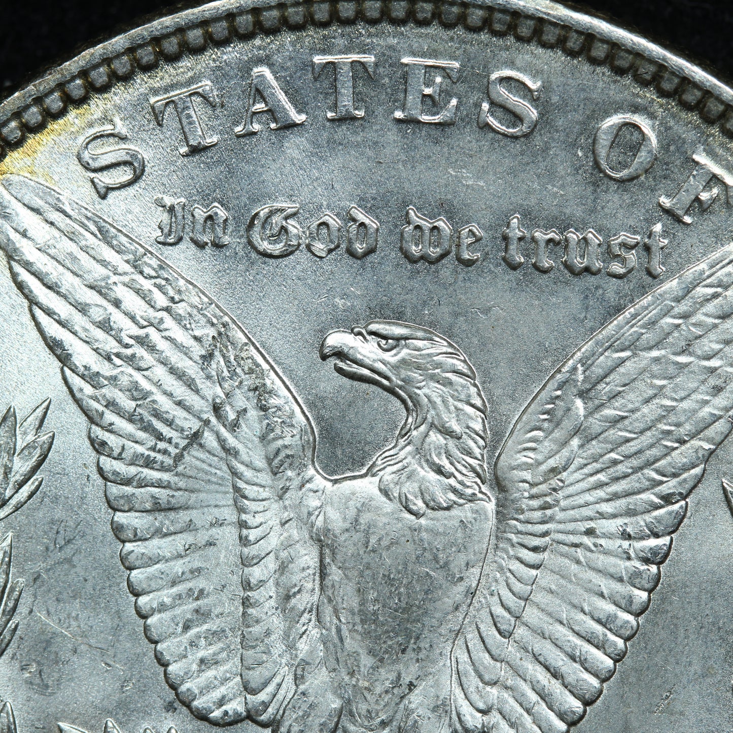 1886 P Morgan Silver Dollar - Philadelphia - Some Rainbow!