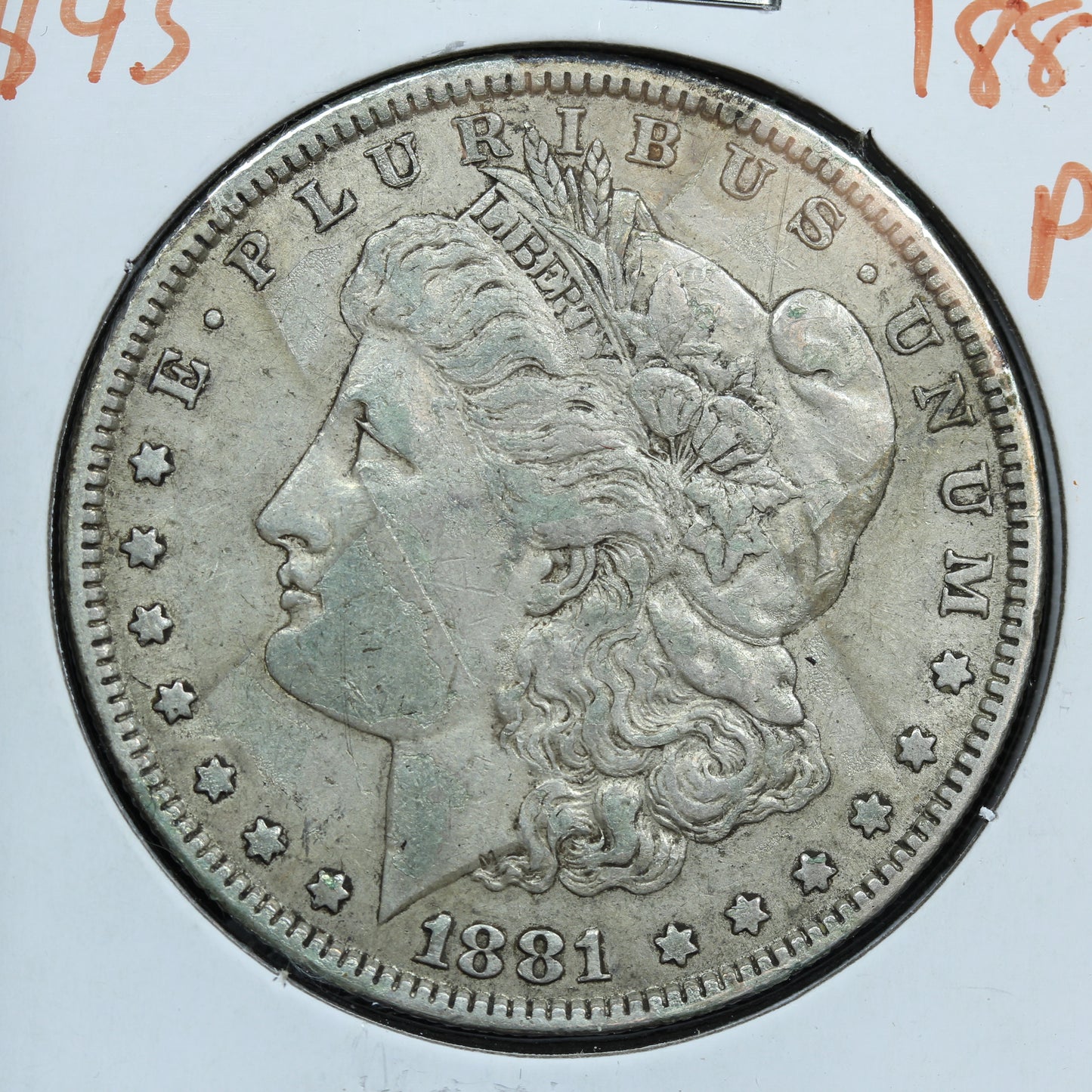 1881 P Morgan Silver Dollar - Philadelphia