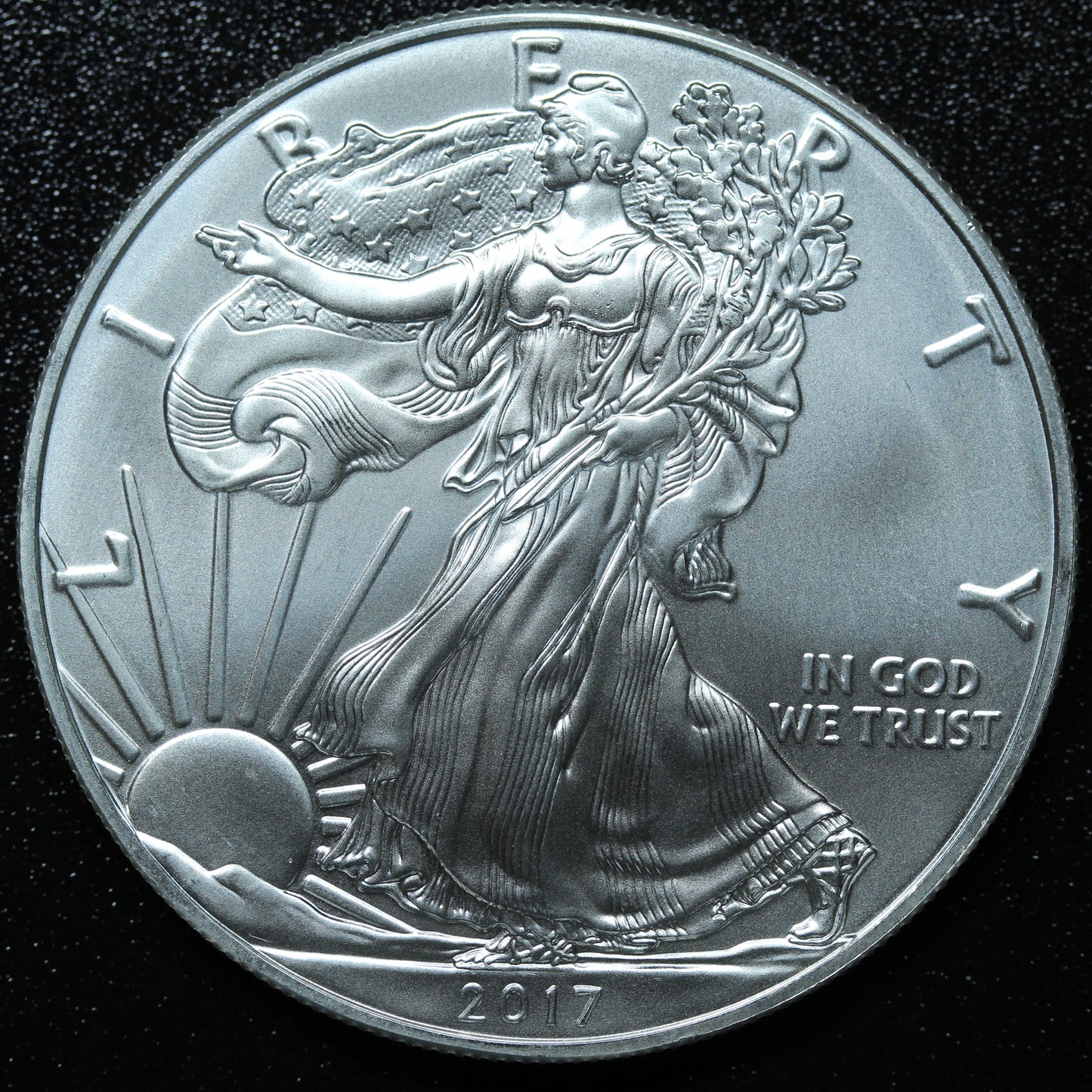 2017 American Silver Eagle $1 .999 Fine Silver Coin BU