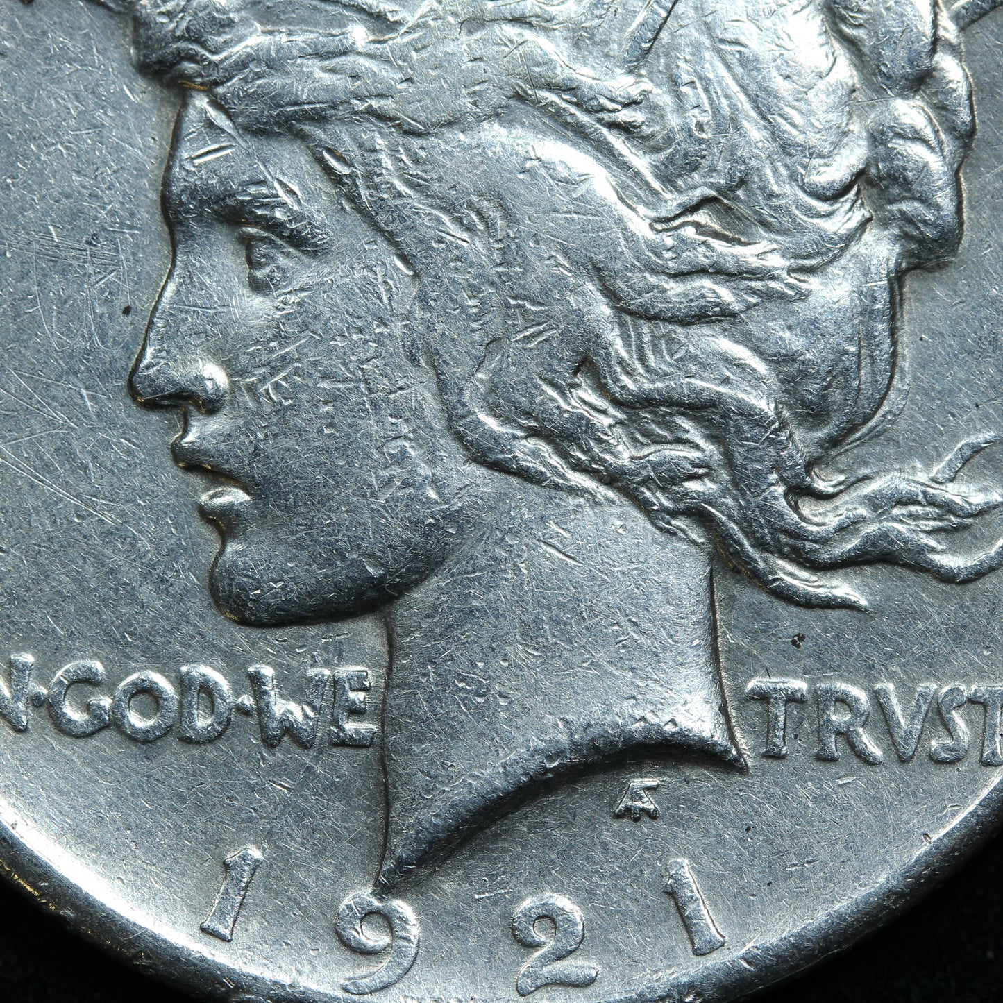 1921 Peace Dollar Silver $1 - Philadelphia - Key Date!