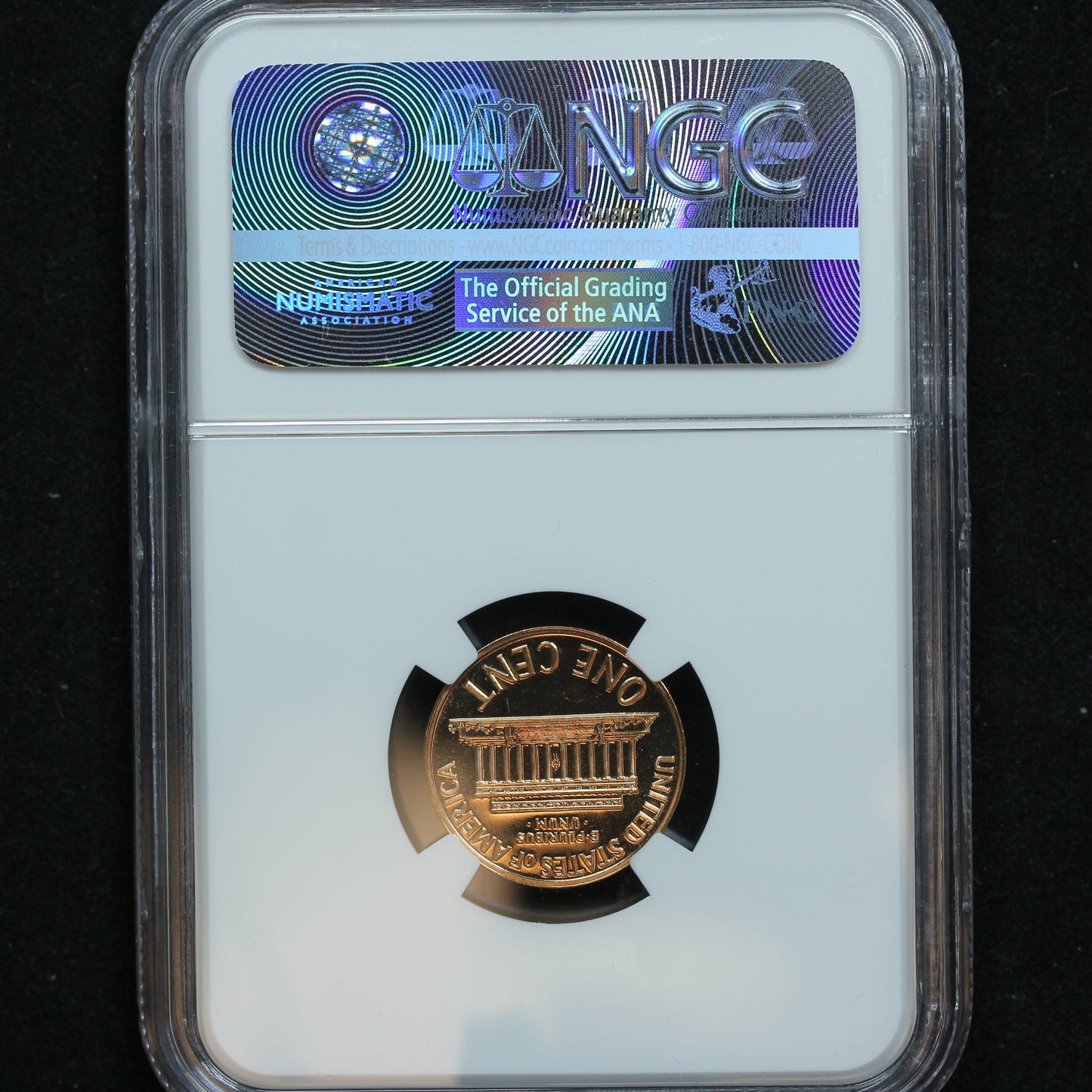 1959 1c Lincoln Cent Penny - NGC PF 68 RD Red