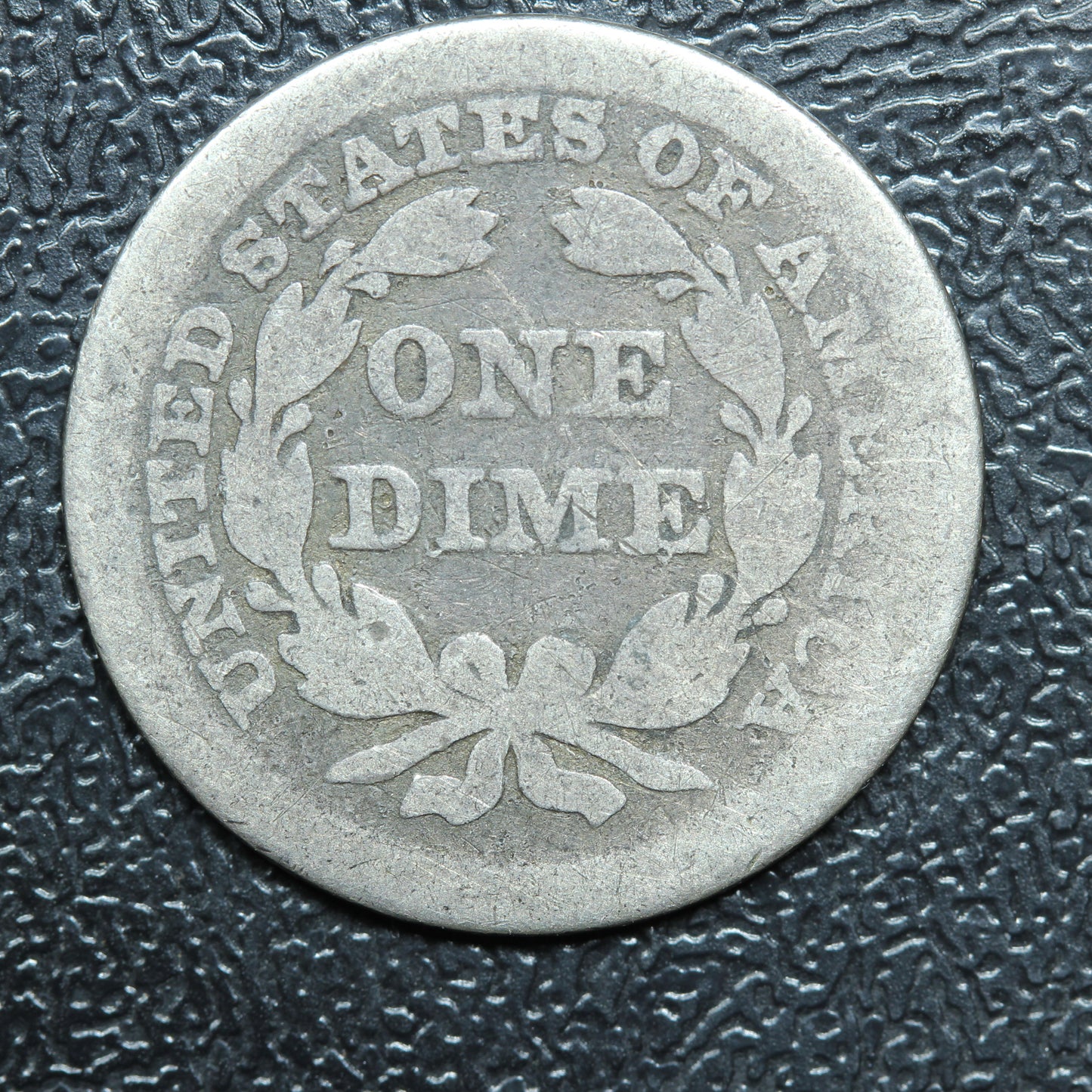 1853 P Seated Liberty Dime Arrows Philadelphia!