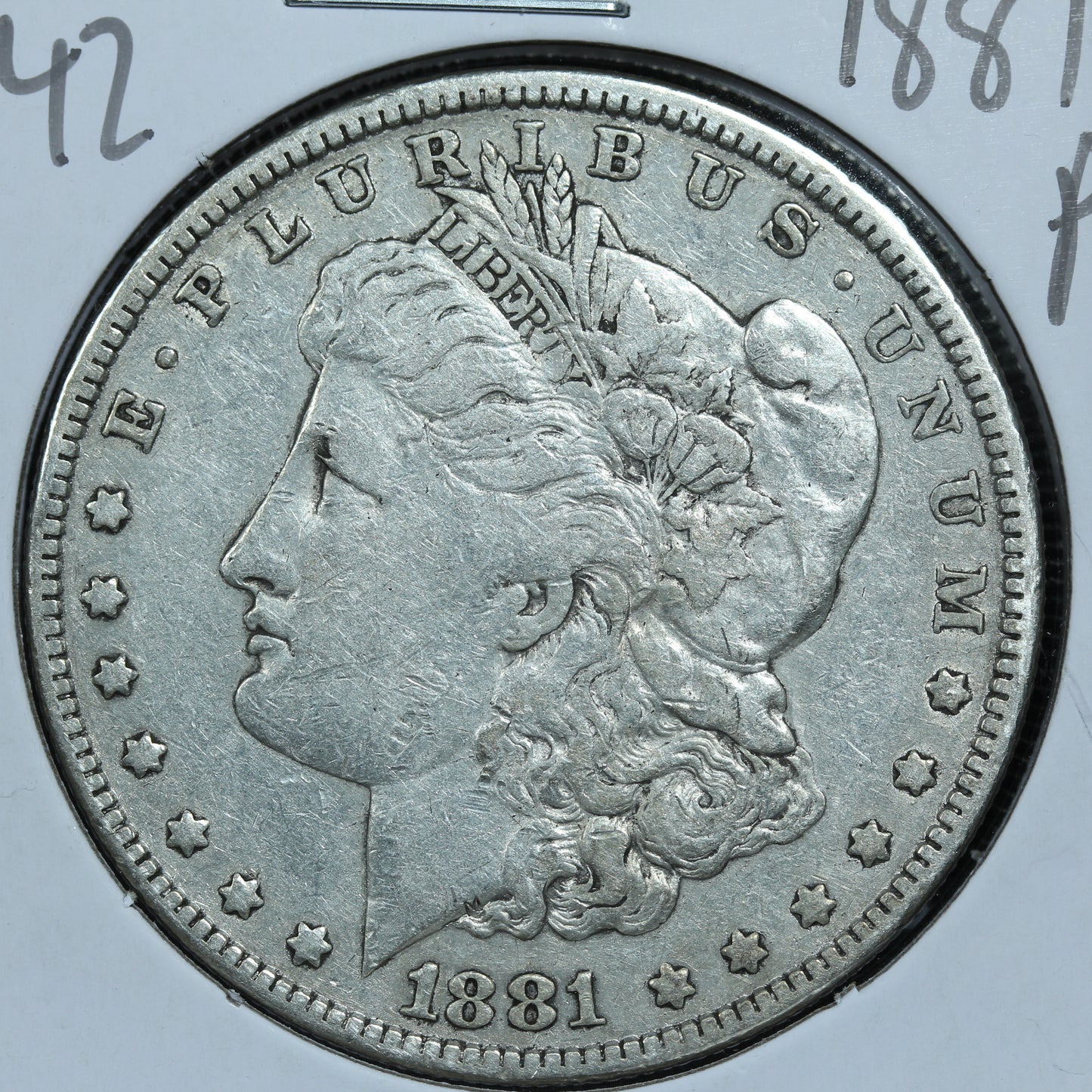 1881 P Morgan Silver Dollar - Philadelphia