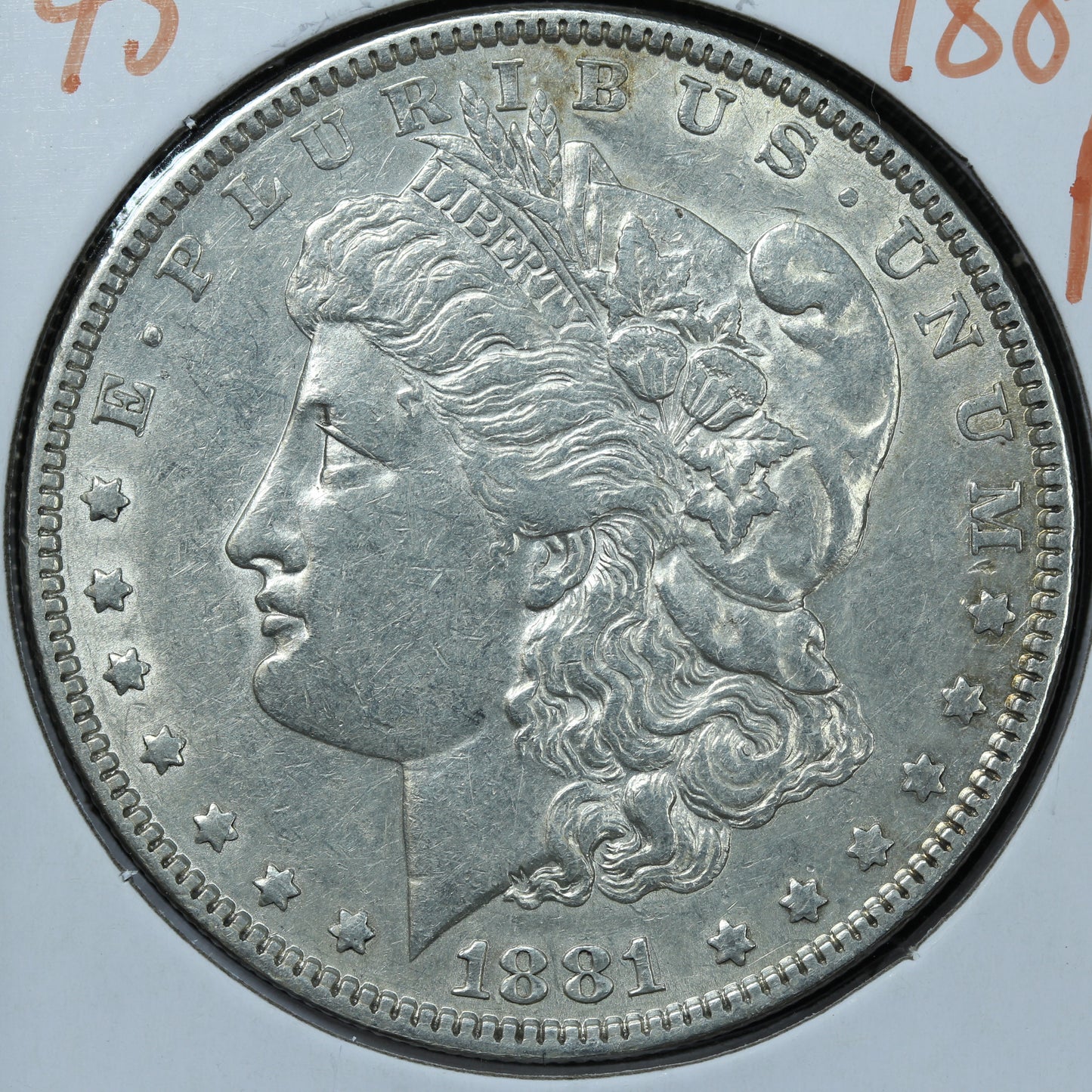 1881 P Morgan Silver Dollar - Philadelphia