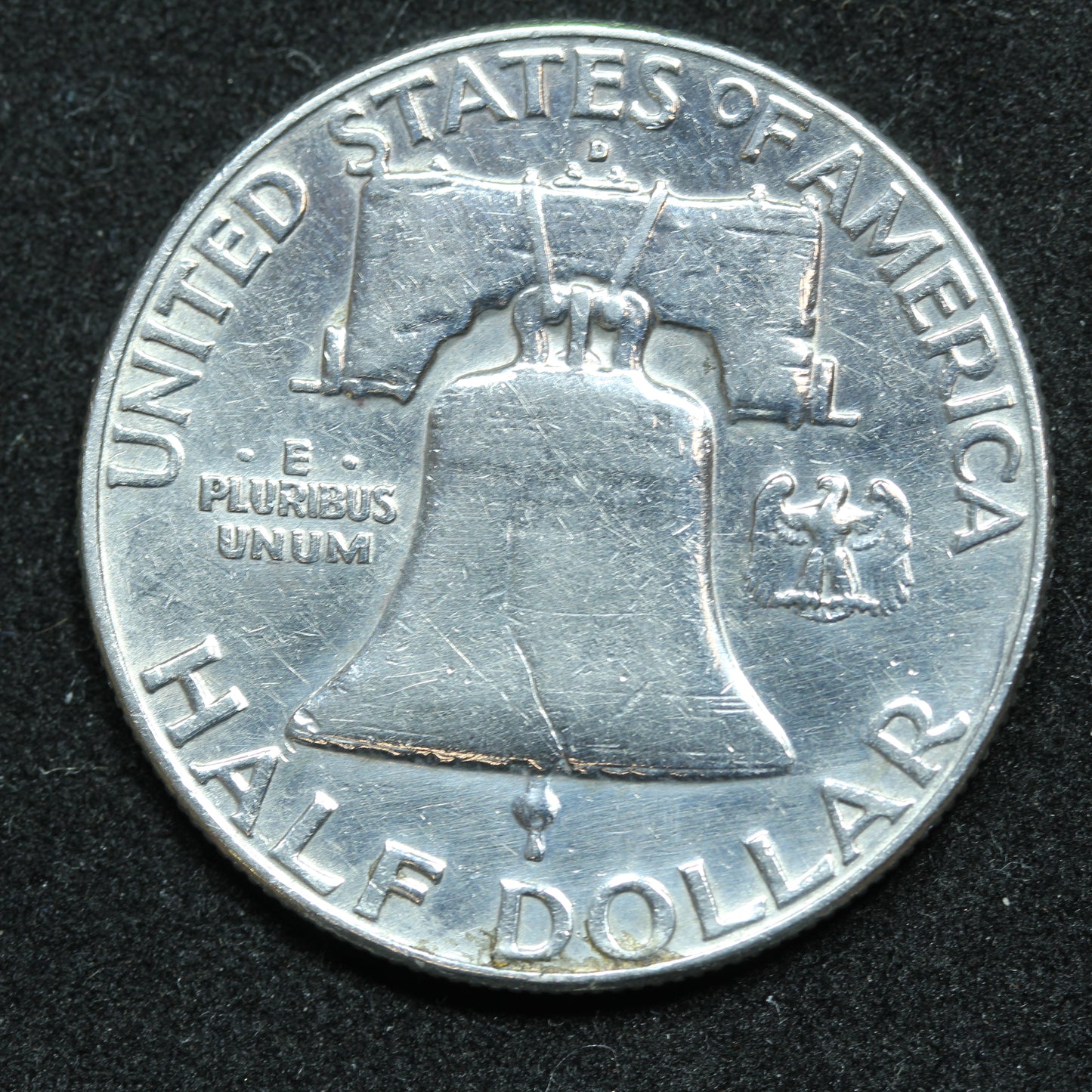 1962 D Denver 50c Silver Franklin Half Dollar