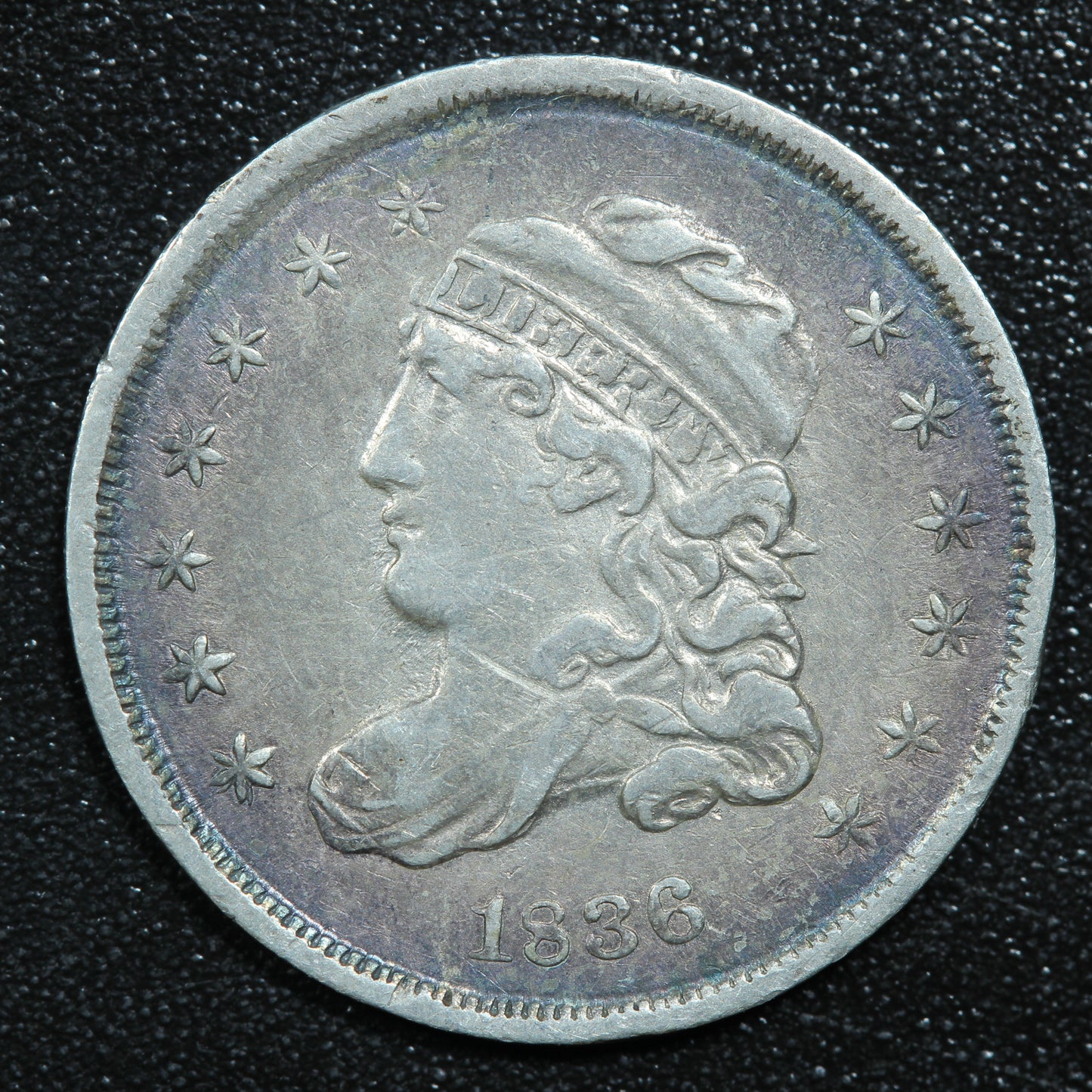 1836 Half Dime 5c Capped Bust