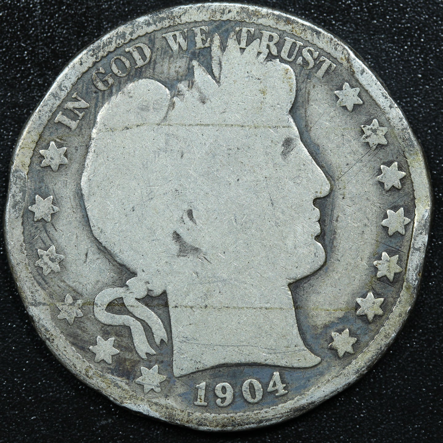1904 Barber Silver Half Dollar - Philadelphia
