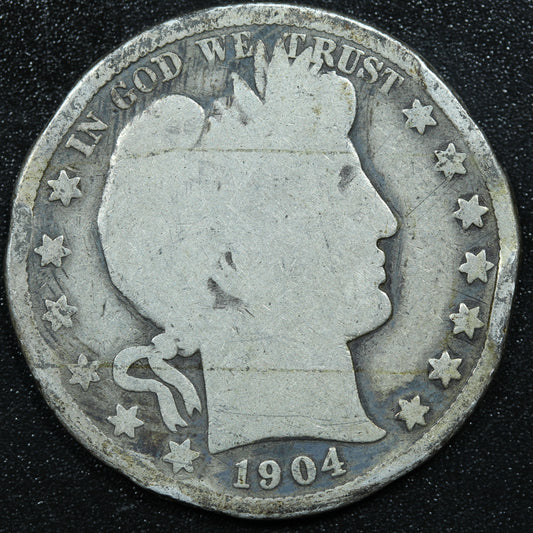 1904 Barber Silver Half Dollar - Philadelphia