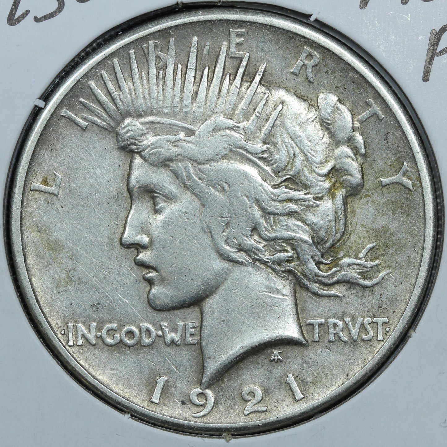 1921 Peace Dollar Silver $1 - Philadelphia - Key Date!