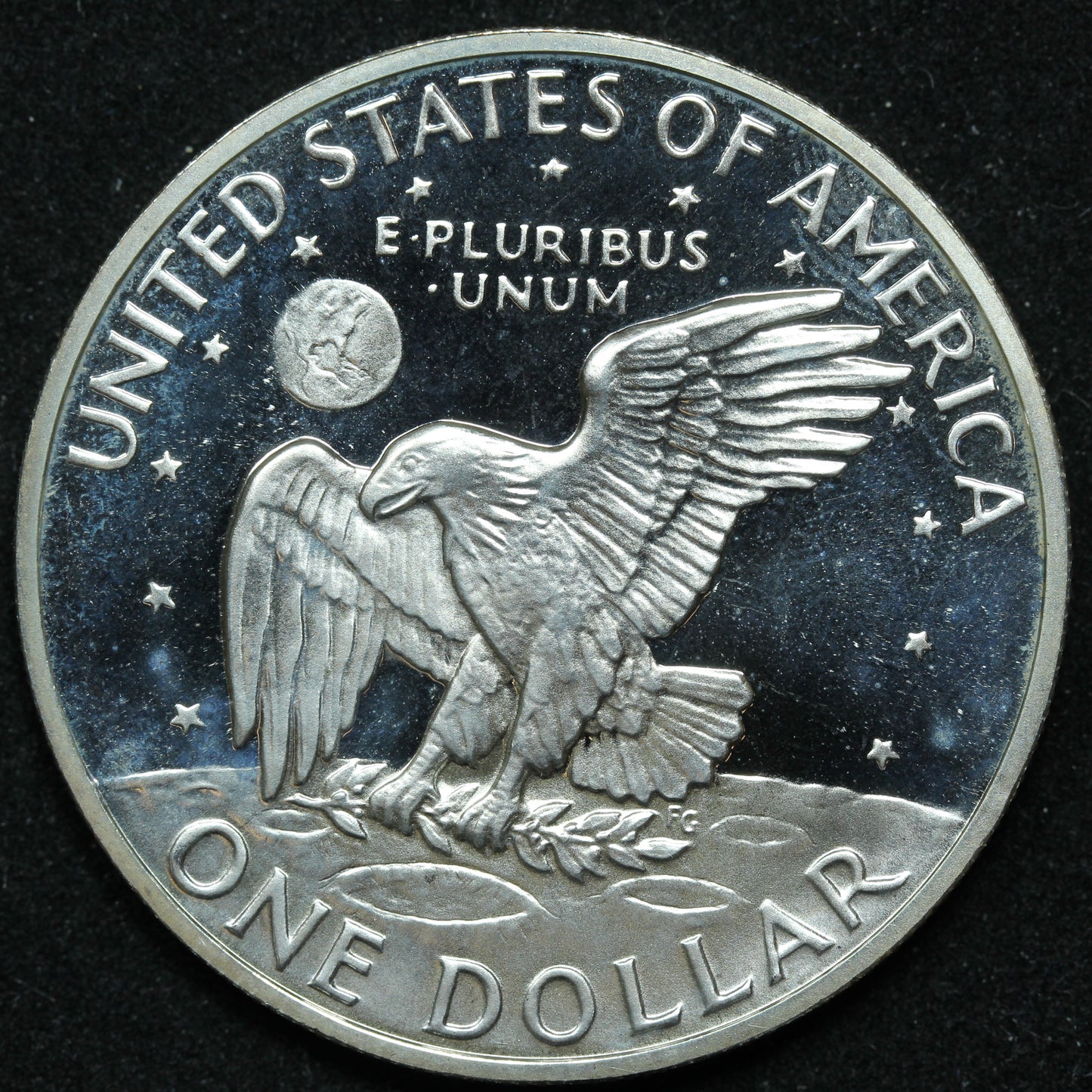 1972-S Proof Eisenhower Uncirculated Silver Dollar