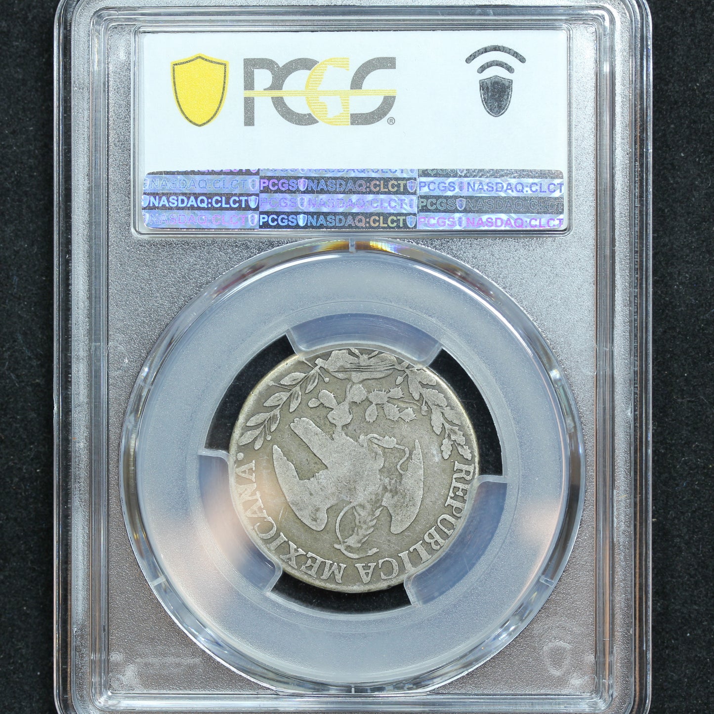 1842 Mo ML 2 Reale Mexico PCGS Certified VG10 Super Rare