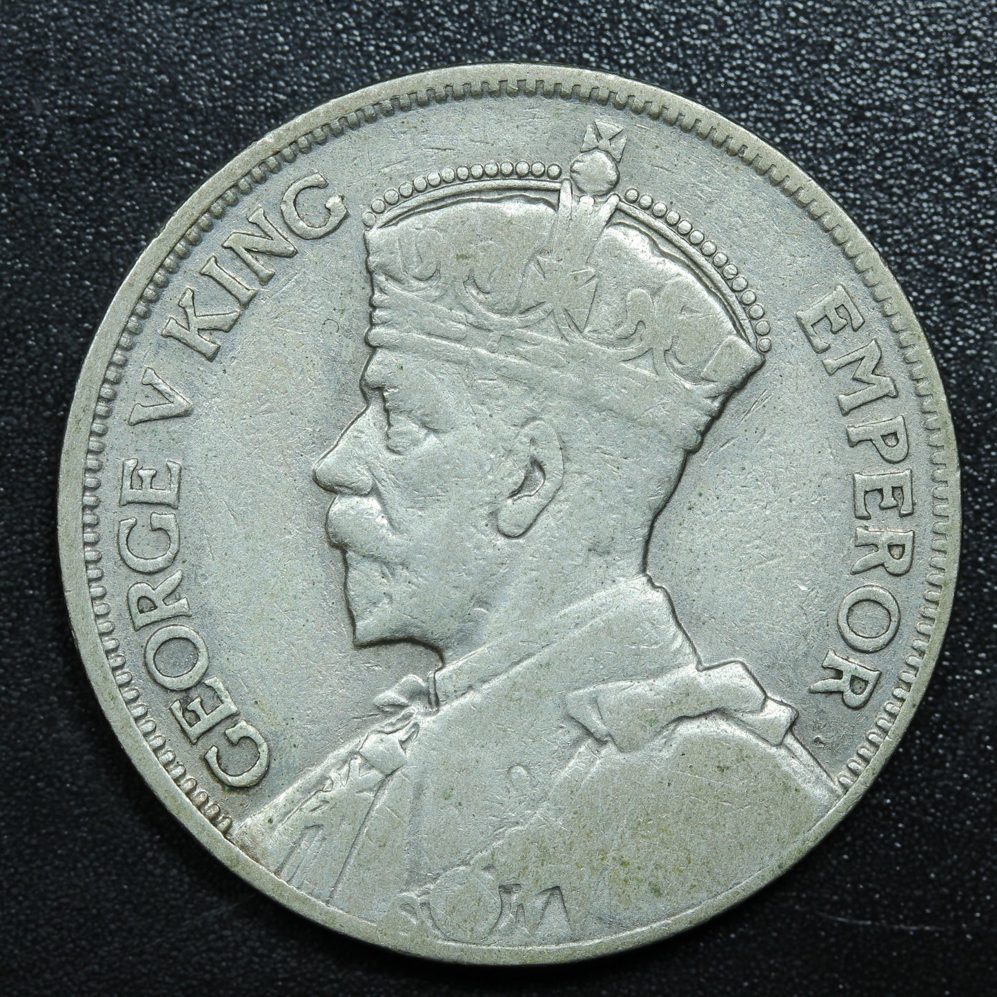 1934 New Zealand NZ 1 Florin Silver Coin - KM# 4