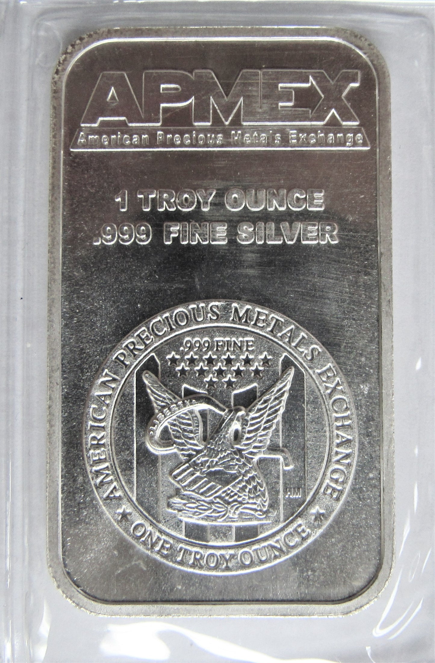 1 oz .999 Fine Silver APMEX Silver Bar - Sealed