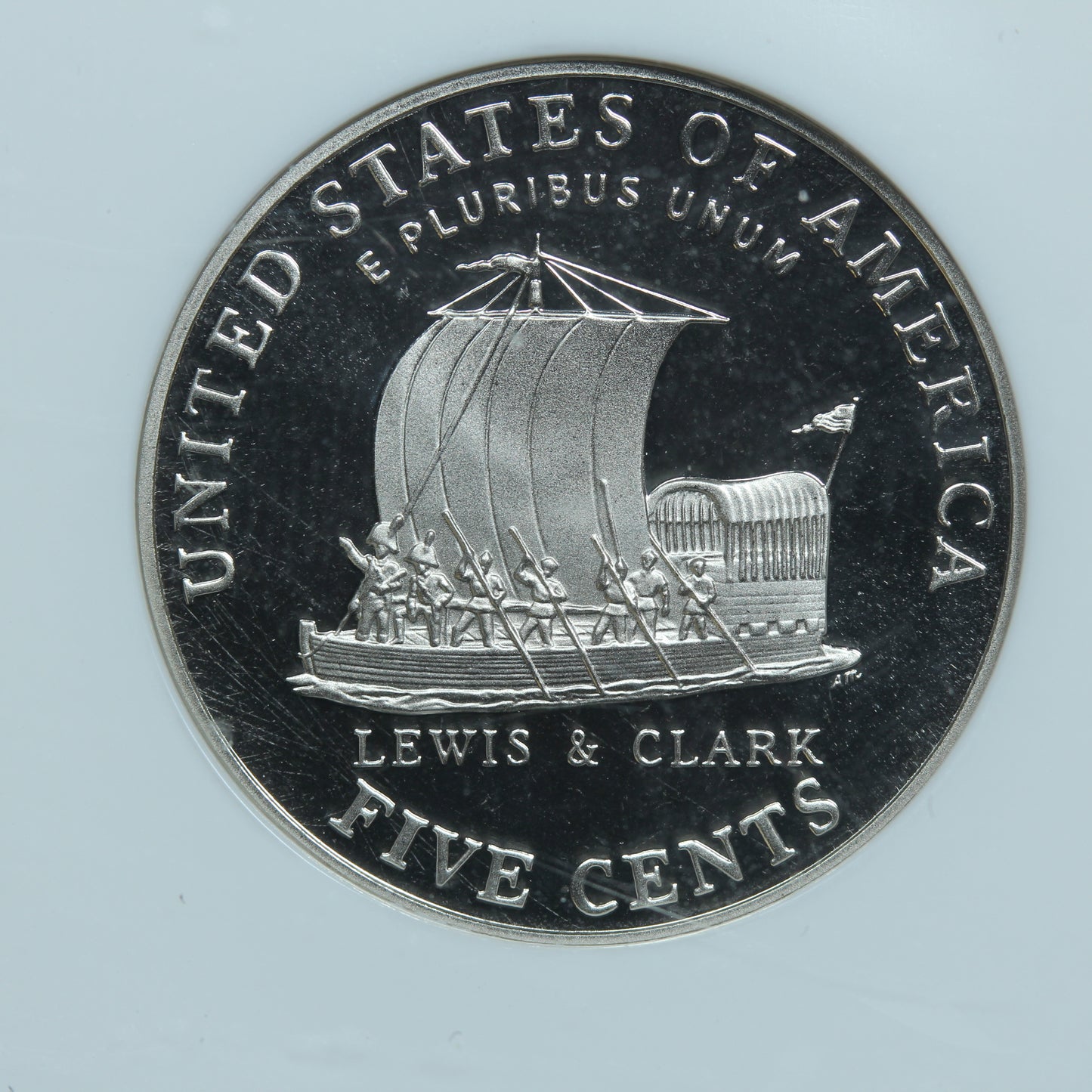 2004 S (San Francisco) 5c Jefferson Nickel Keelboat - NGC PF 69 UCAM