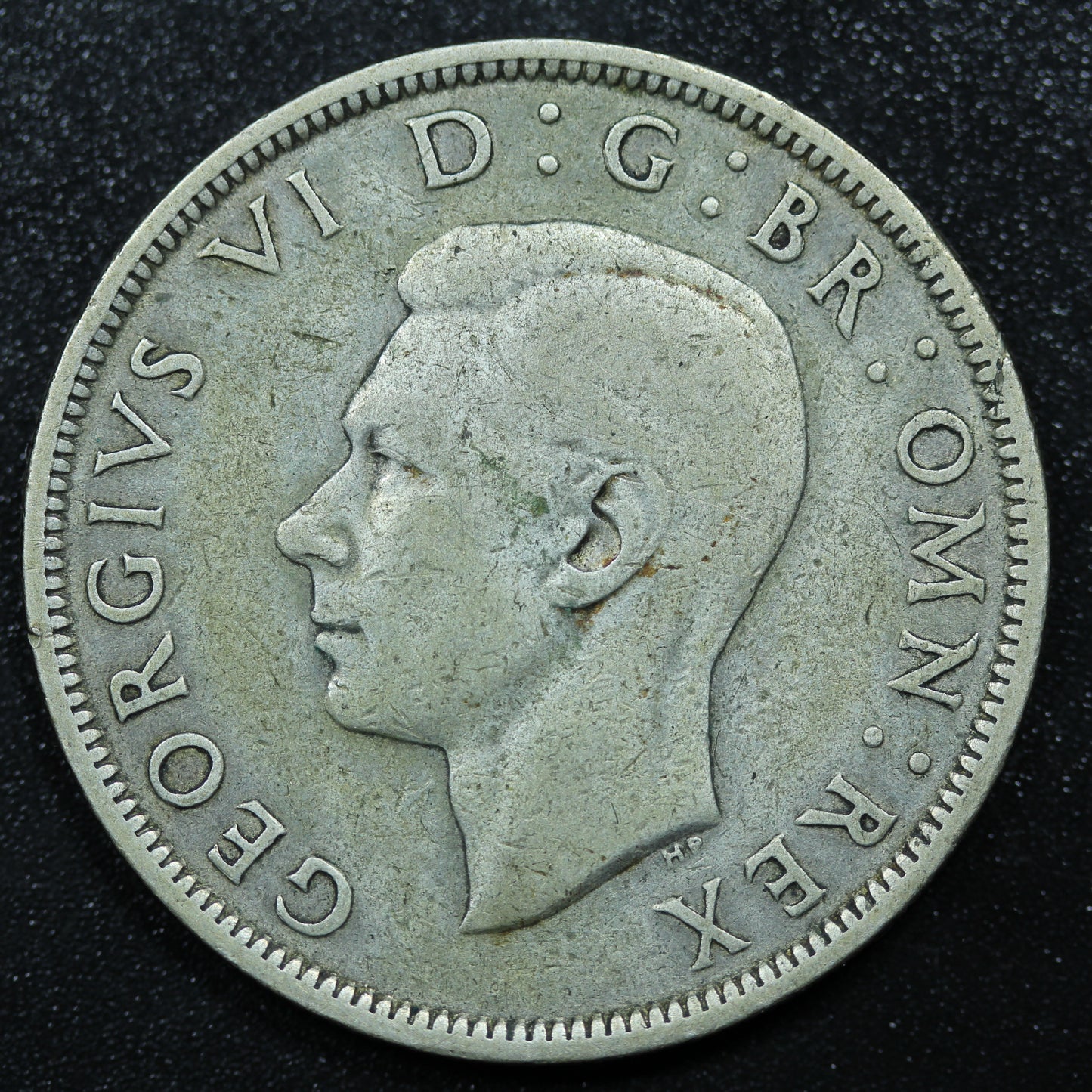 1942 Great Britain Silver Half Crown - GEORGE VI - KM# 856