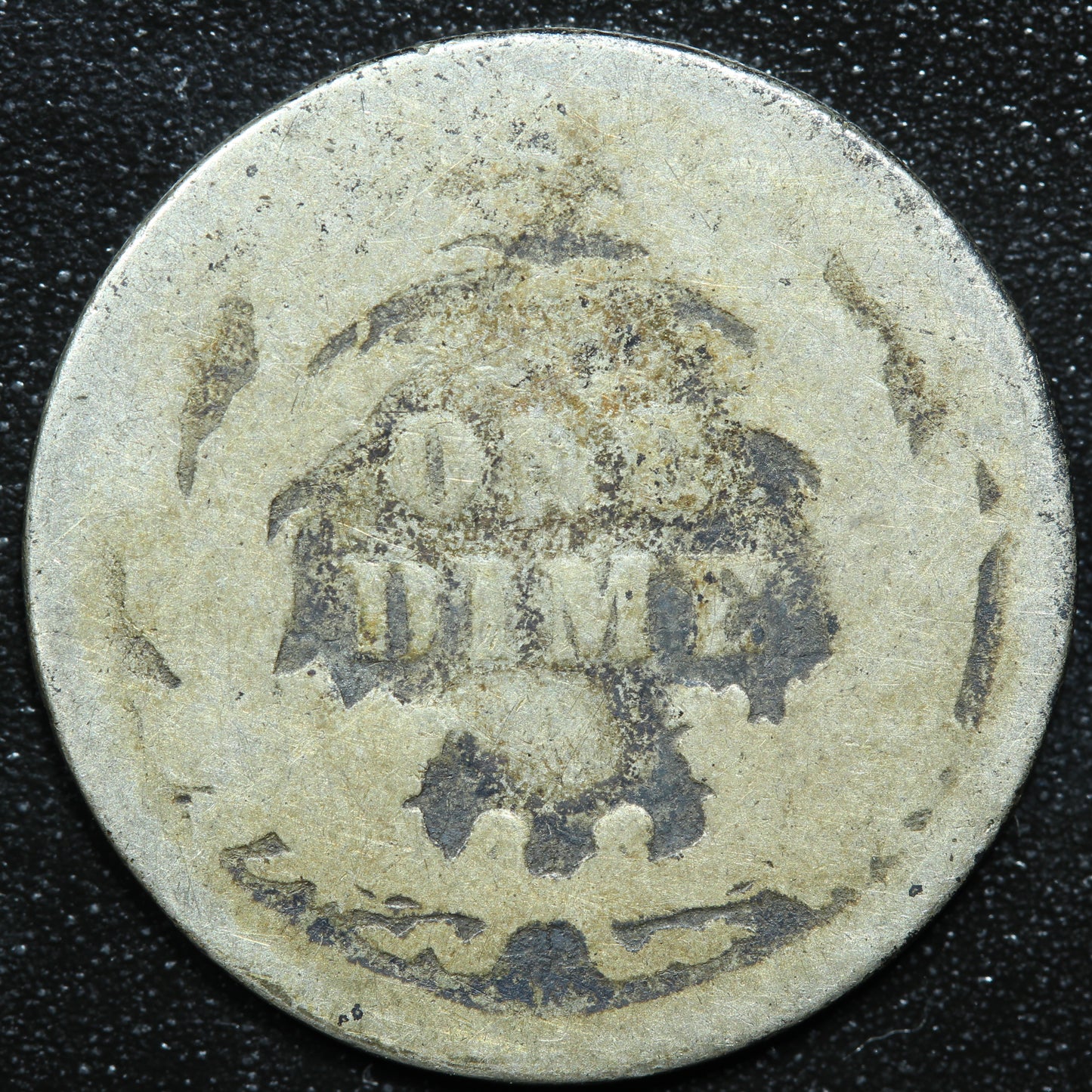 1891 Seated Liberty Dime 10c 90% Silver