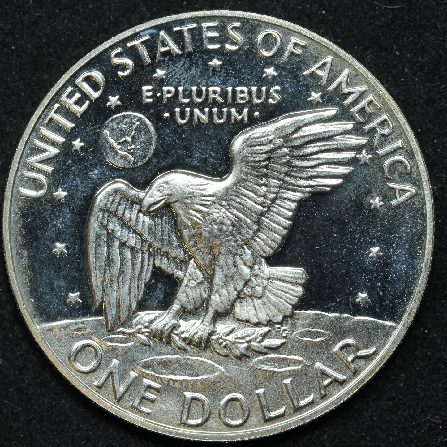 1974-S Proof Eisenhower Uncirculated Silver Dollar