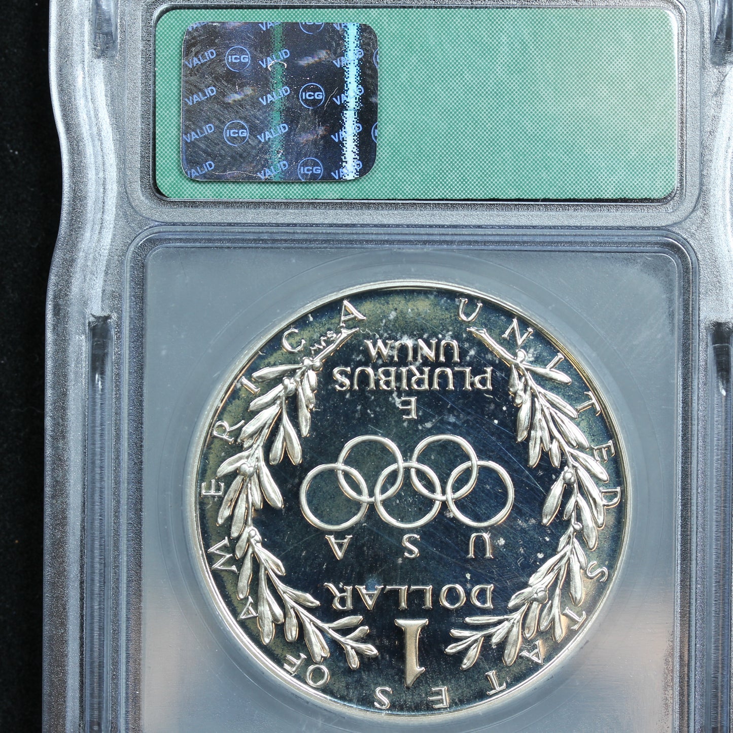 1988-S $1 Olympic Commemorative Silver $1 - ICG PR70 DCAM