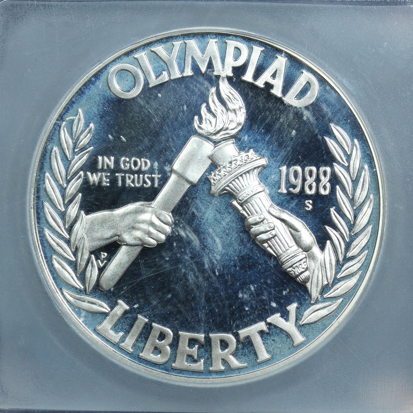 1988-S $1 Olympic Commemorative Silver $1 - ICG PR70 DCAM