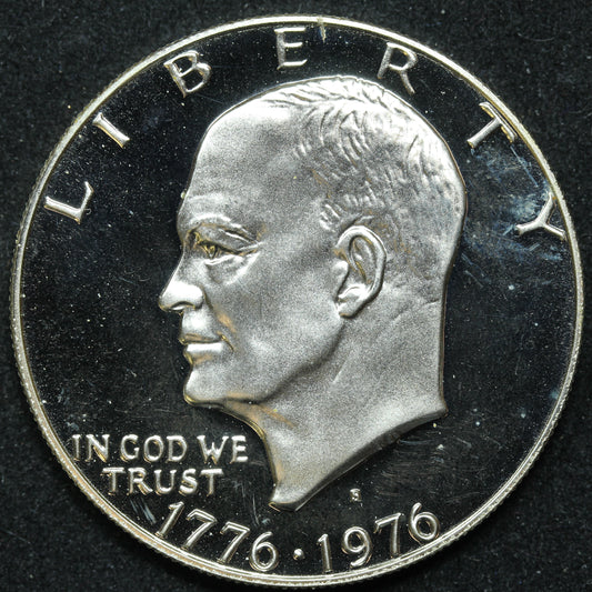 1776-1976 S Proof Eisenhower Uncirculated Silver Dollar