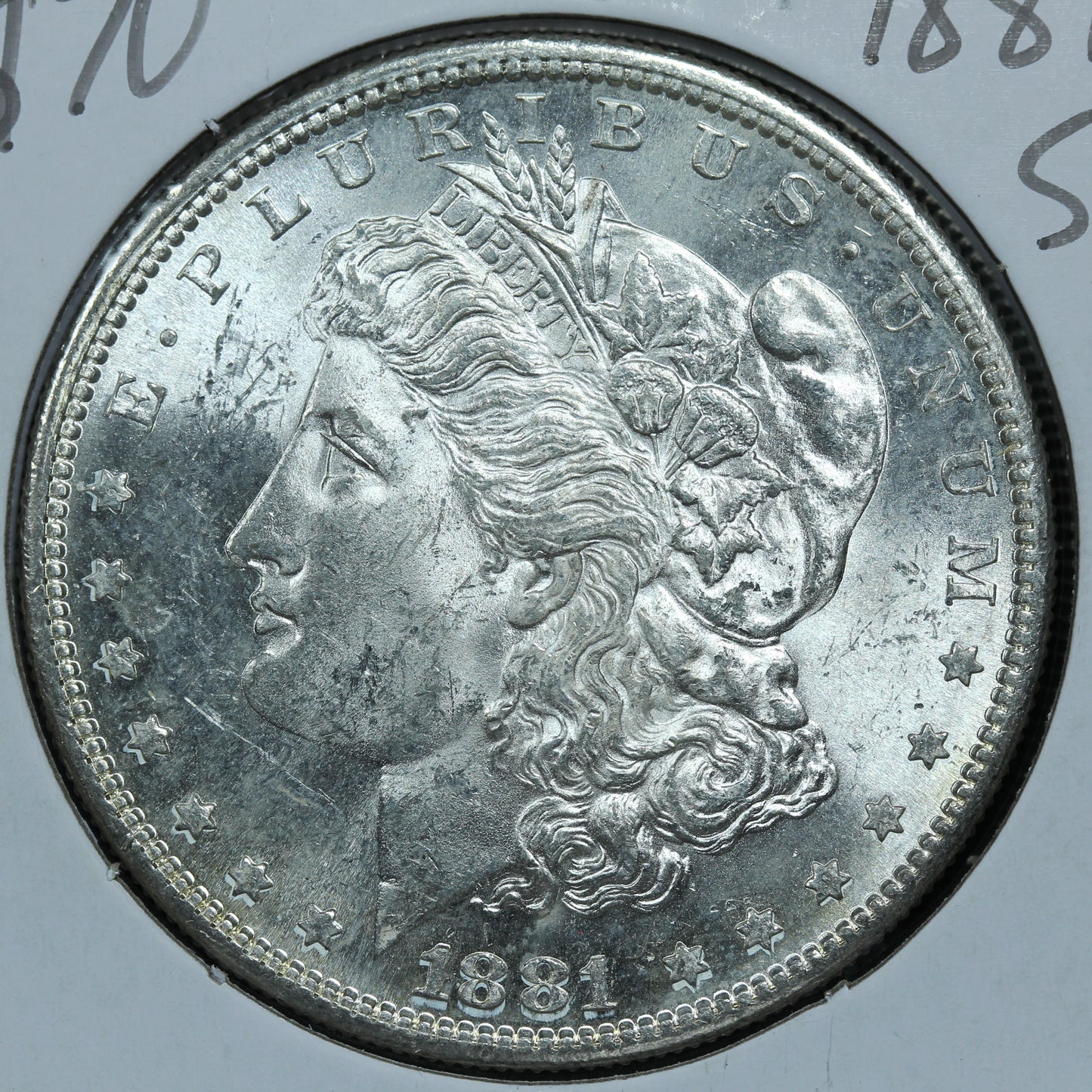 1881 S Morgan Silver Dollar - San Francisco