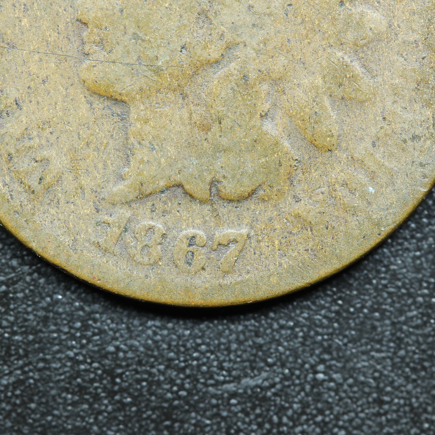 1867 Indian Head Penny