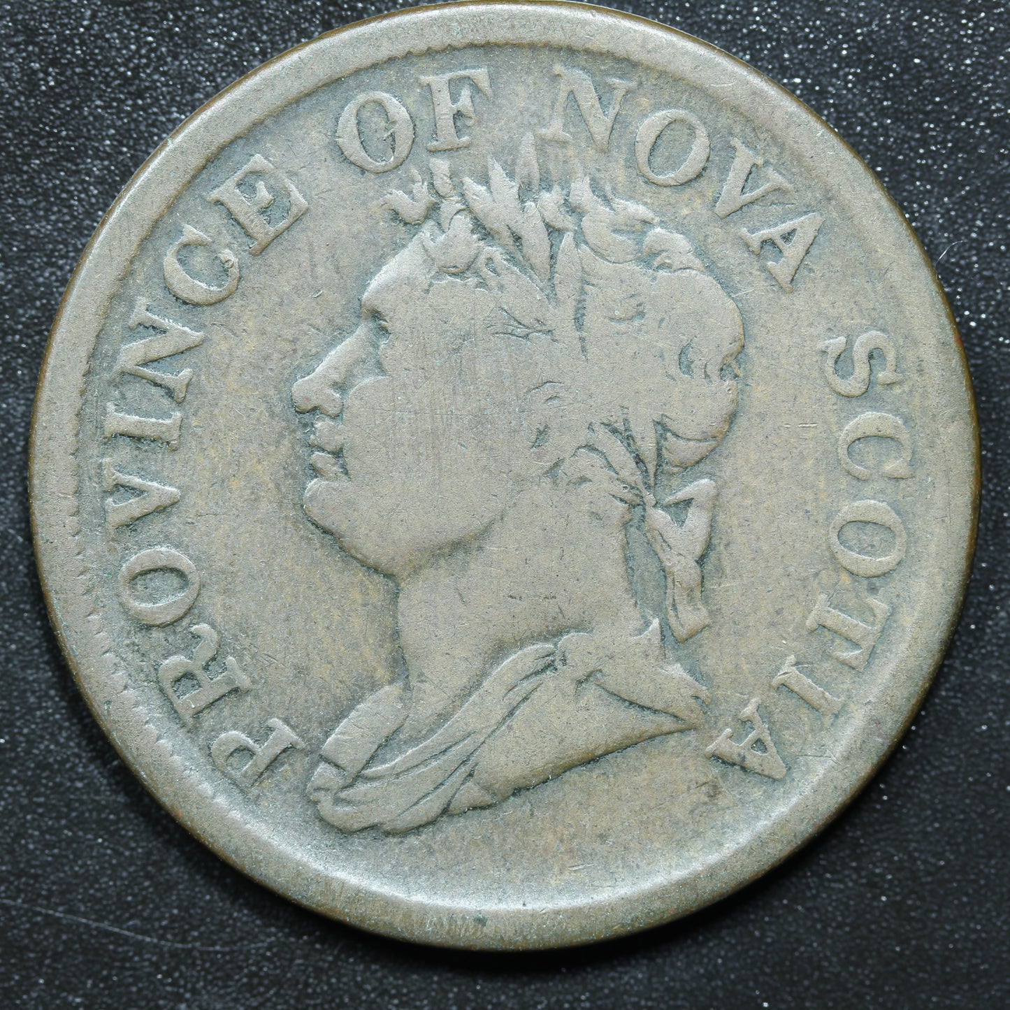 1832 Canadian Bank Token 1 Penny Cent Nova Scotia