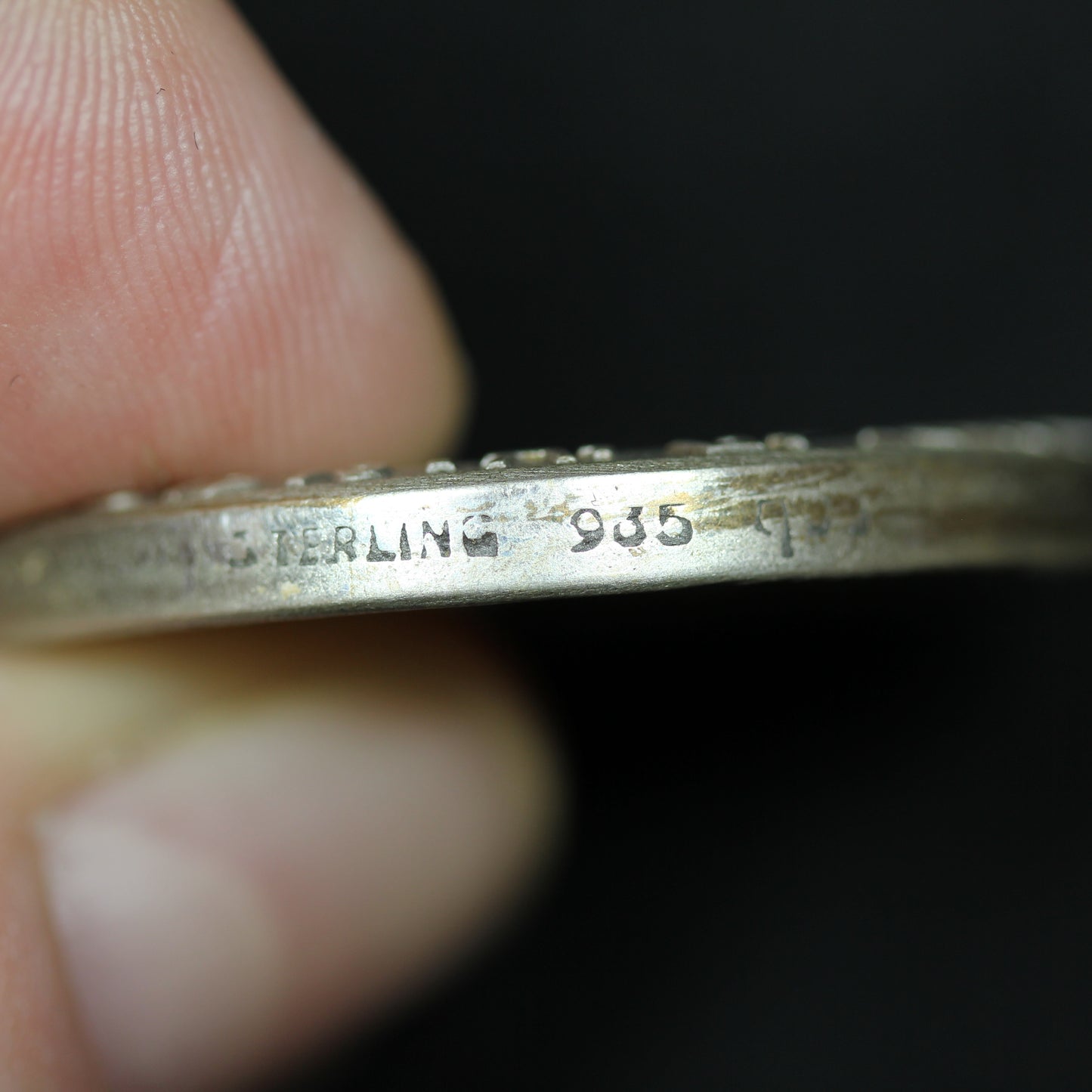 1963 Pilgrims Terra Sancta Sterling .935 Medal 35mm 28g