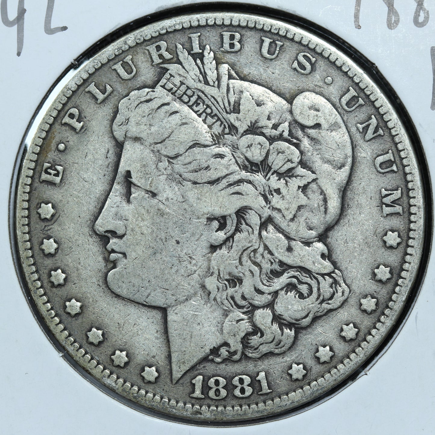 1881 P Morgan Silver Dollar - Philadelphia