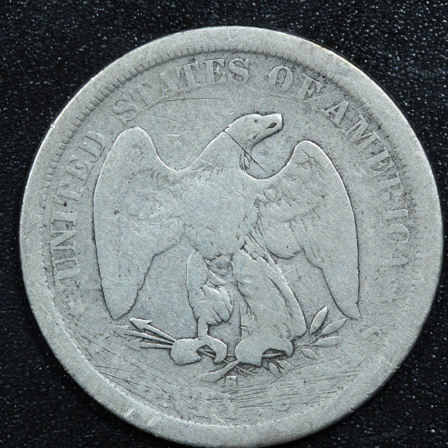 1875 S Seated Liberty Twenty Cent 20c Piece San Francisco