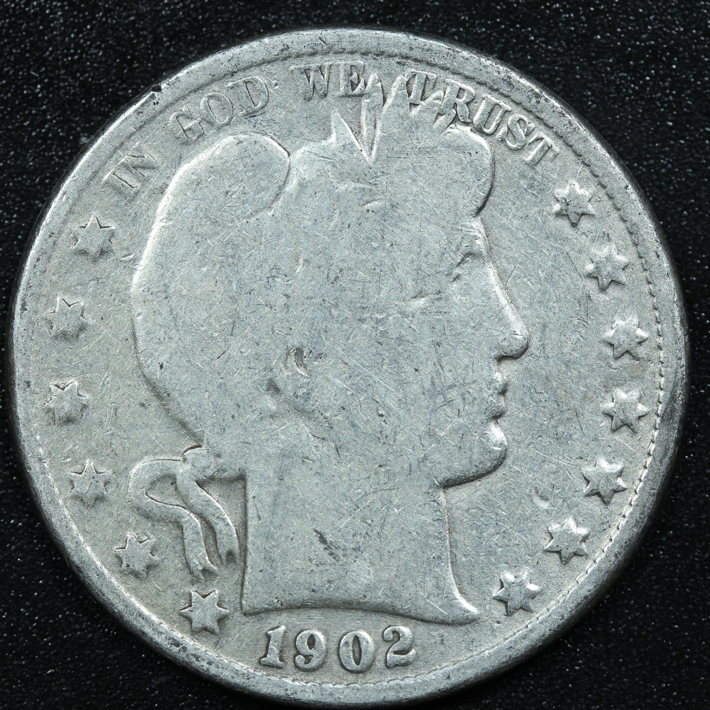 1902 Barber Silver Half Dollar - Philadelphia