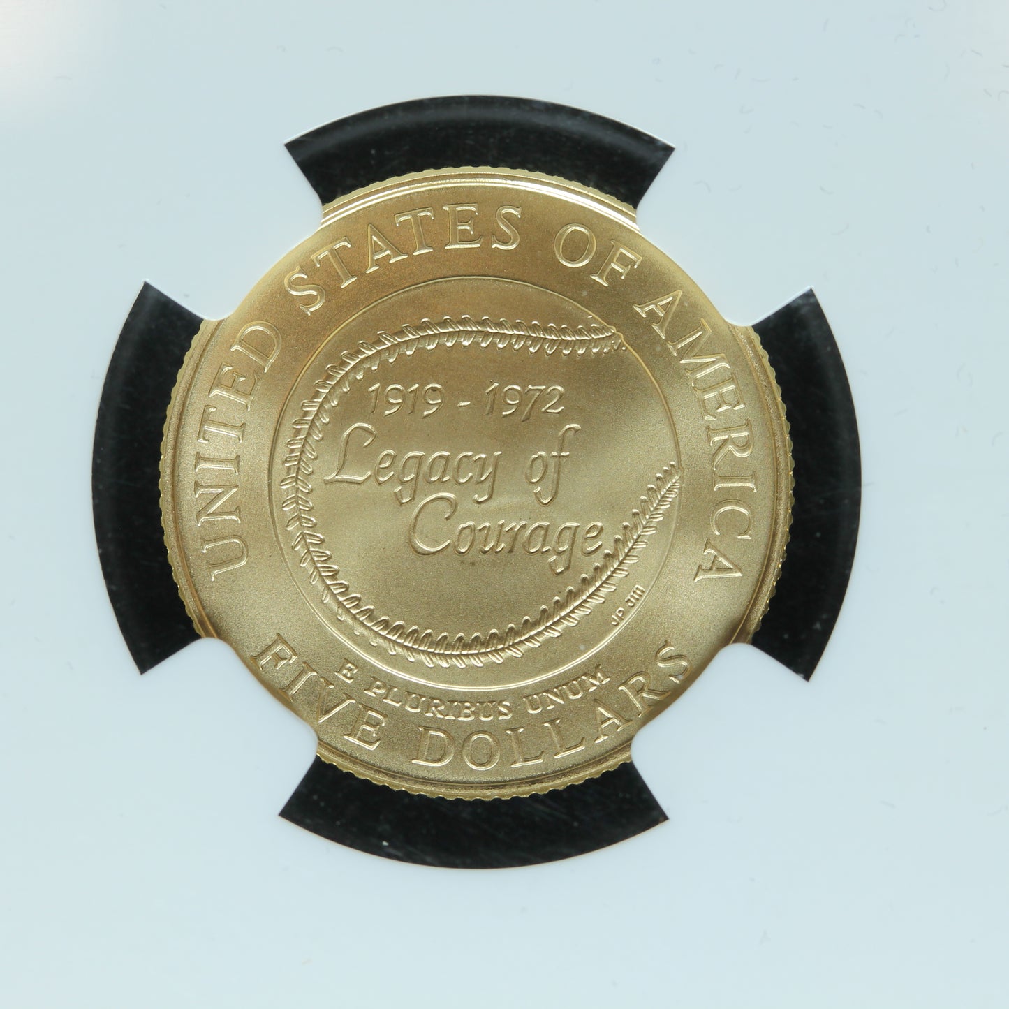 1997-W $5 Jackie Robinson US Gold Commemorative NGC MS 70