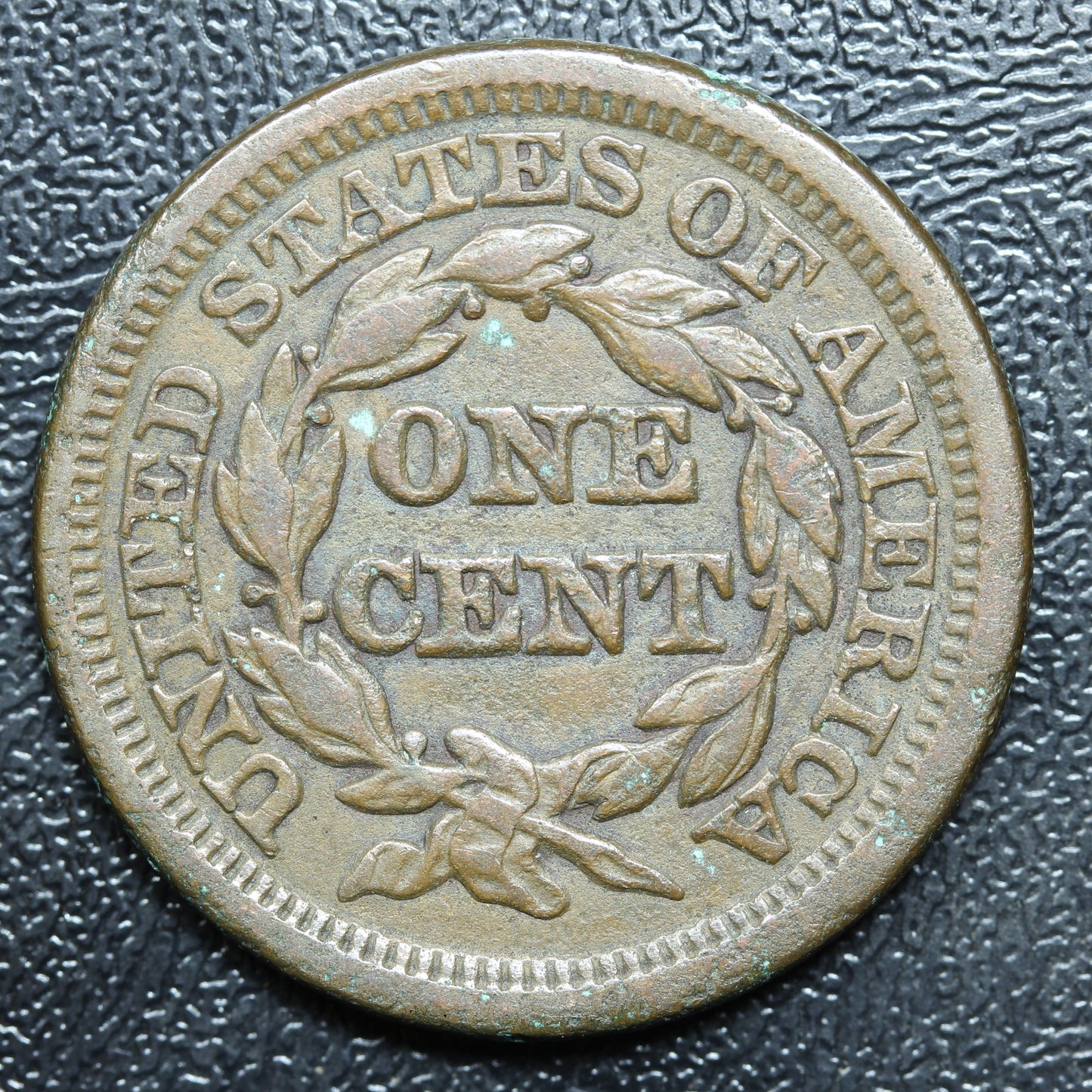 1848 Braided Hair Large Cent 1C Penny