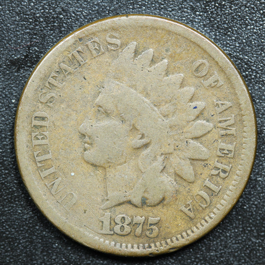 1875 Indian Head Penny