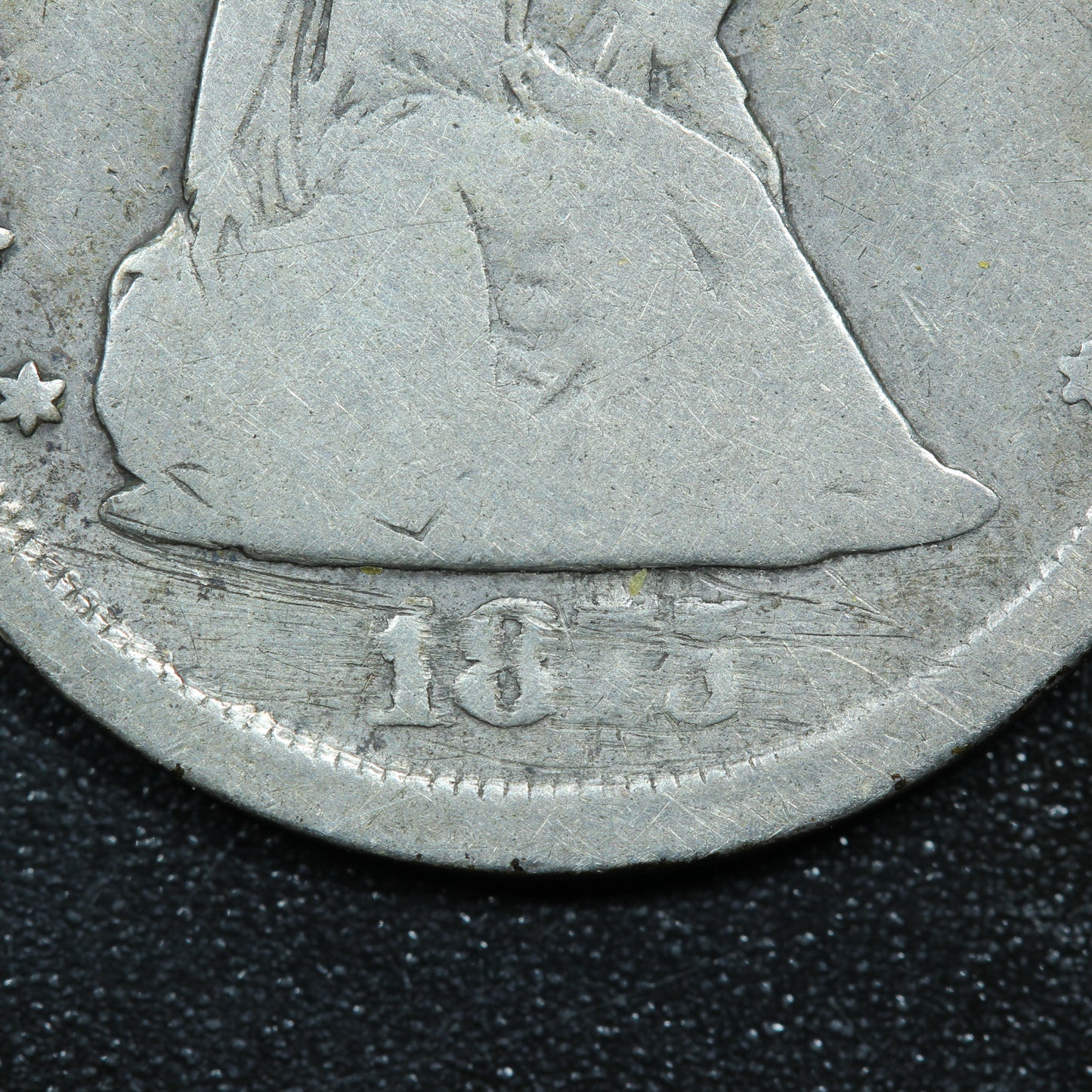 1875 S Seated Liberty Twenty Cent 20c Piece San Francisco