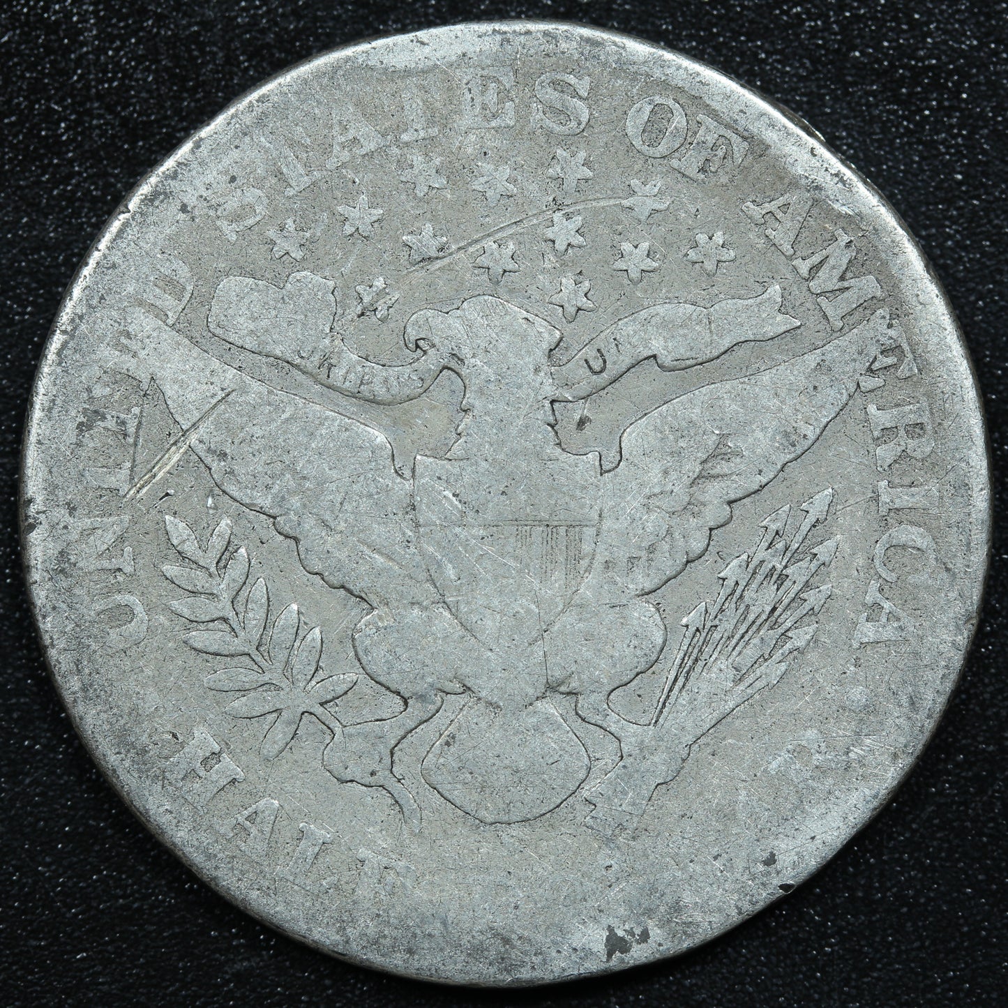 1910 S Barber Silver Half Dollar - San Francisco
