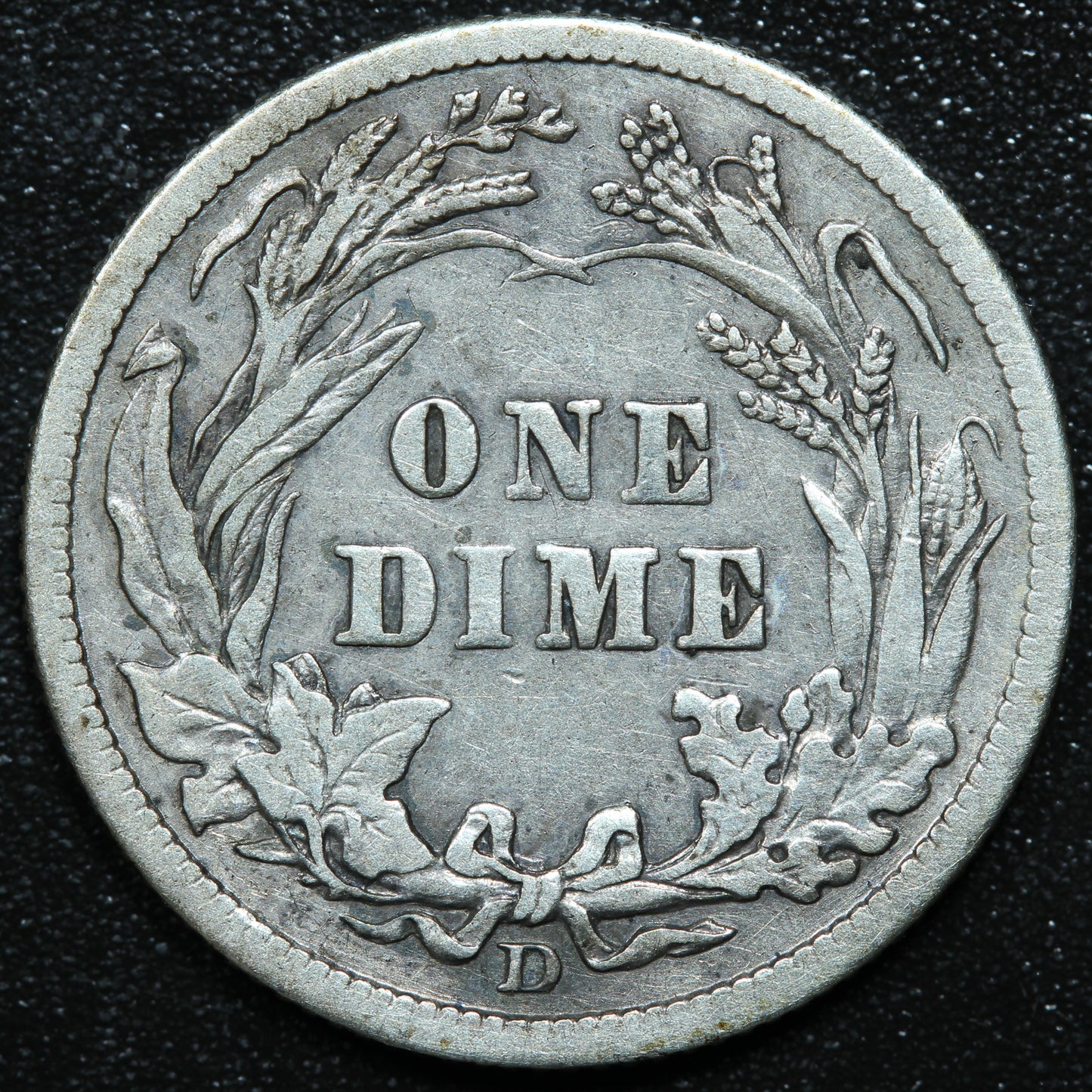 1911 D Barber Dime 10C - Denver