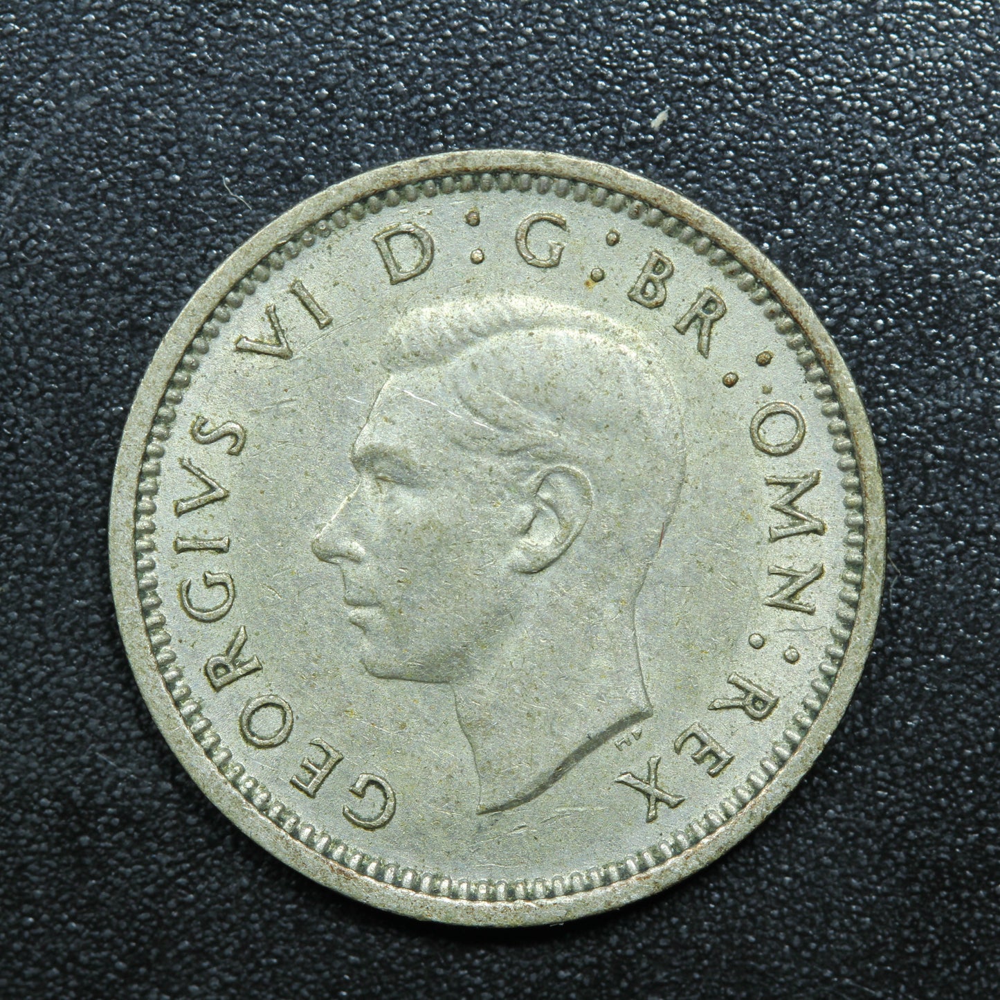 1941 Great Britain 3 Pence .500 Fine Silver KM#848