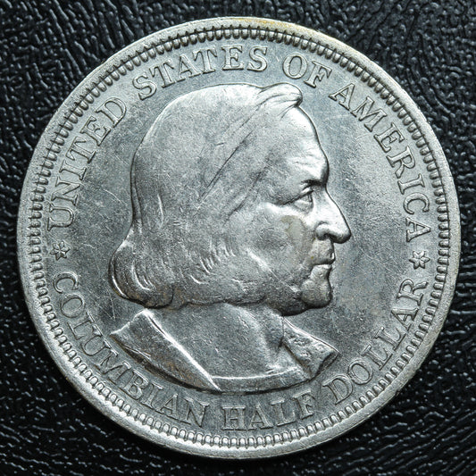 1893 Columbian Exposition Half Dollar 50c 90% Silver Commemorative