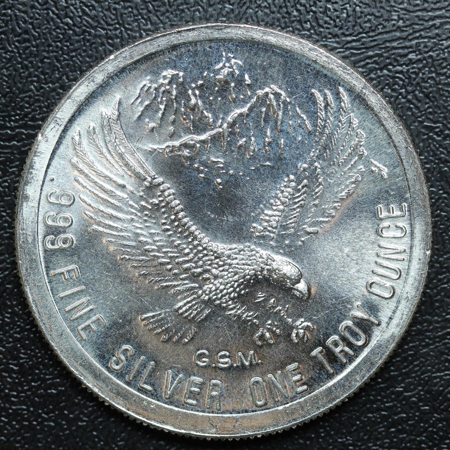 1 oz .999 Fine Silver - Golden State Mint (GSM) - Prospector