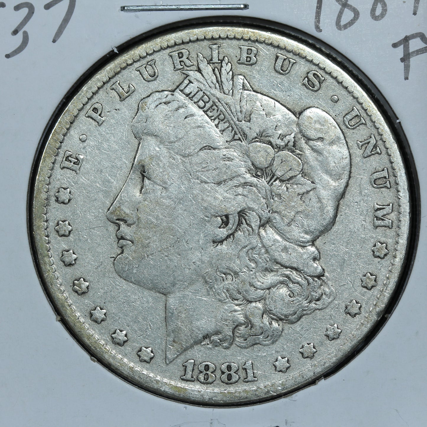 1881 P Morgan Silver Dollar - Philadelphia