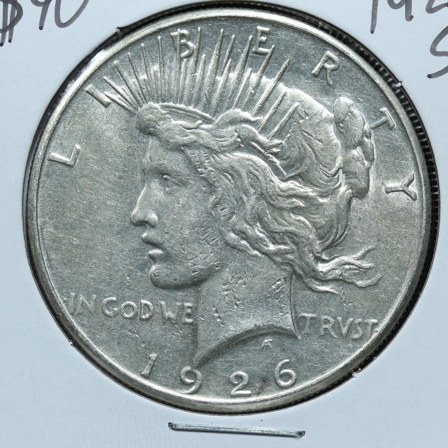 1926 S Peace Dollar - Silver - San Francisco