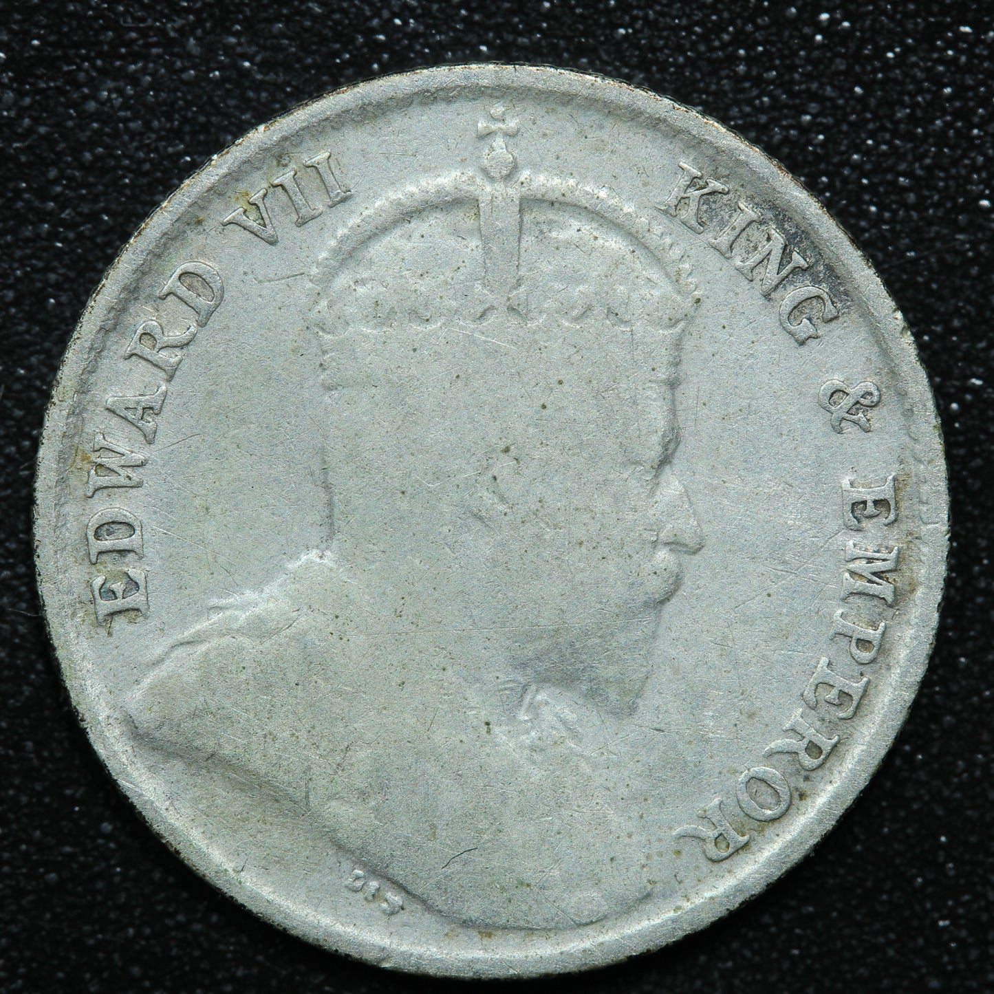 1904 Hong Kong 5 Cents Silver .800 Fine KM#12