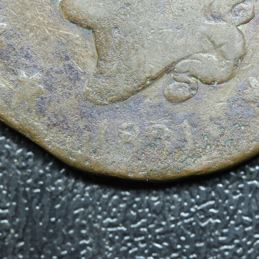 1831 Matron Head Large Cent 1C Penny