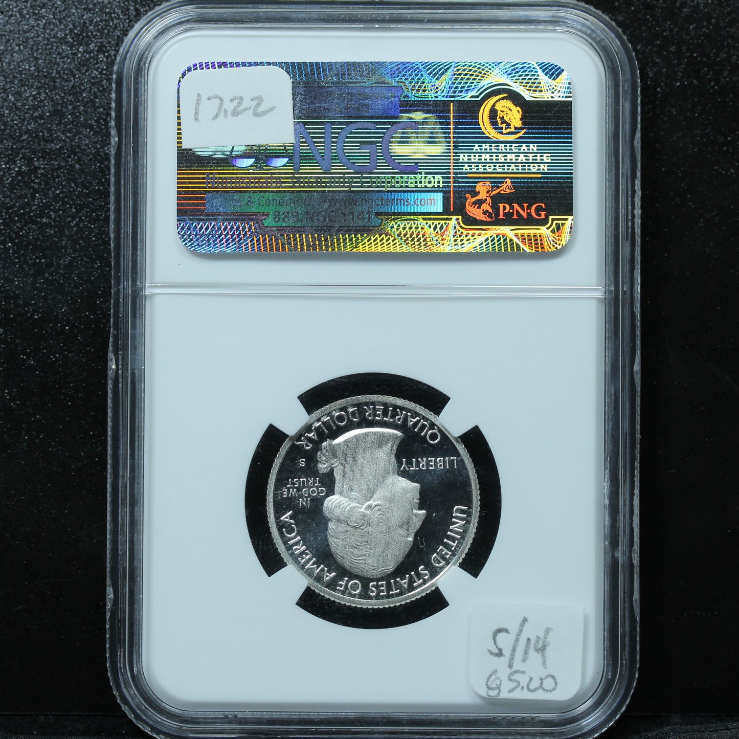 2014 S 25c Great Sand Dunes Colorado Silver Quarter NGC PF 70 UCAM